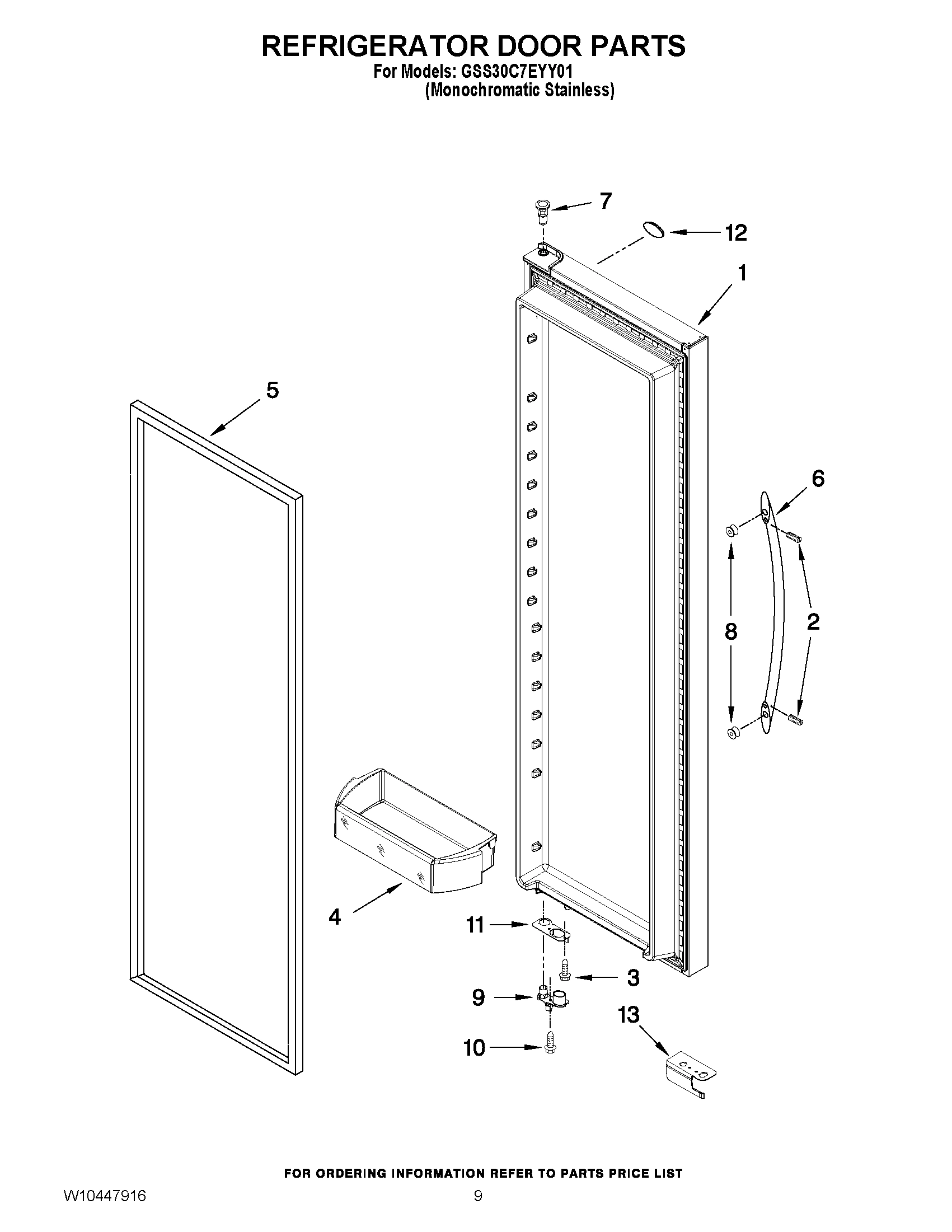 06 - REFRIGERATOR DOOR PARTS