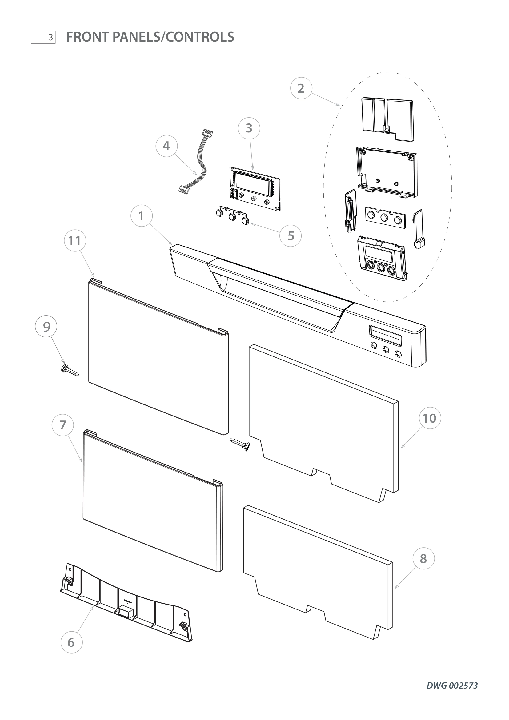 FRONT PANELS/CONTROLS
