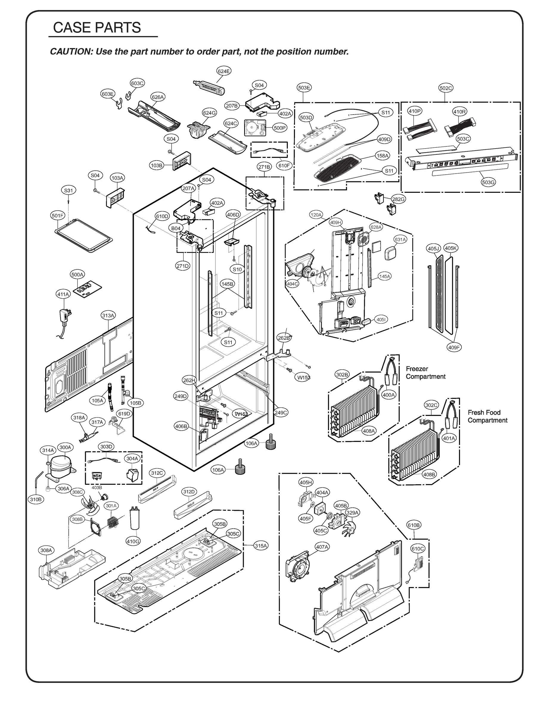 CASE PARTS