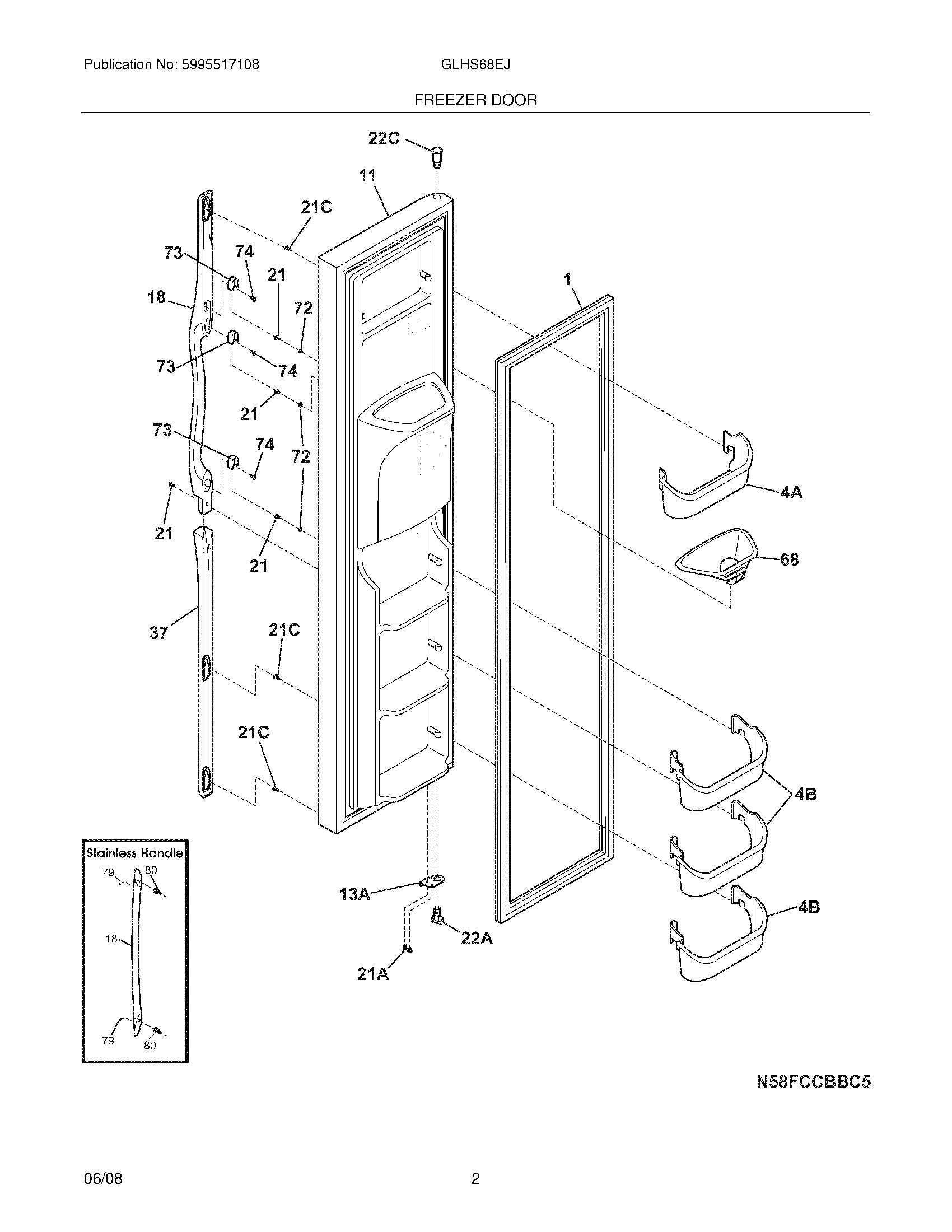 03 - FREEZER DOOR