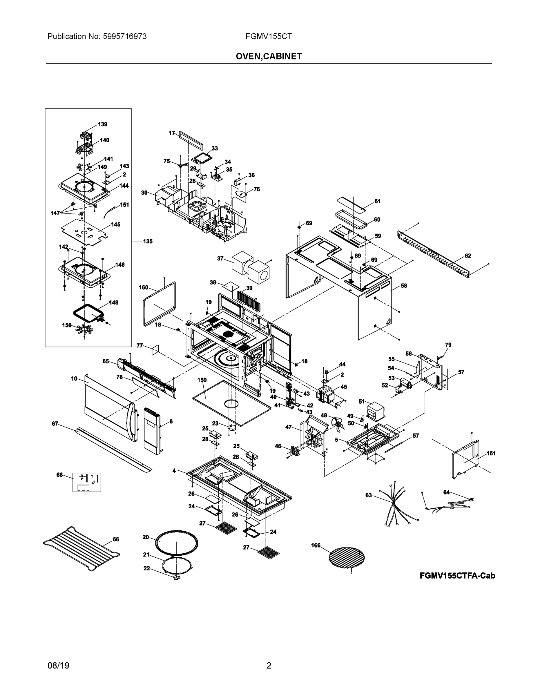 02 - OVEN,CABINET