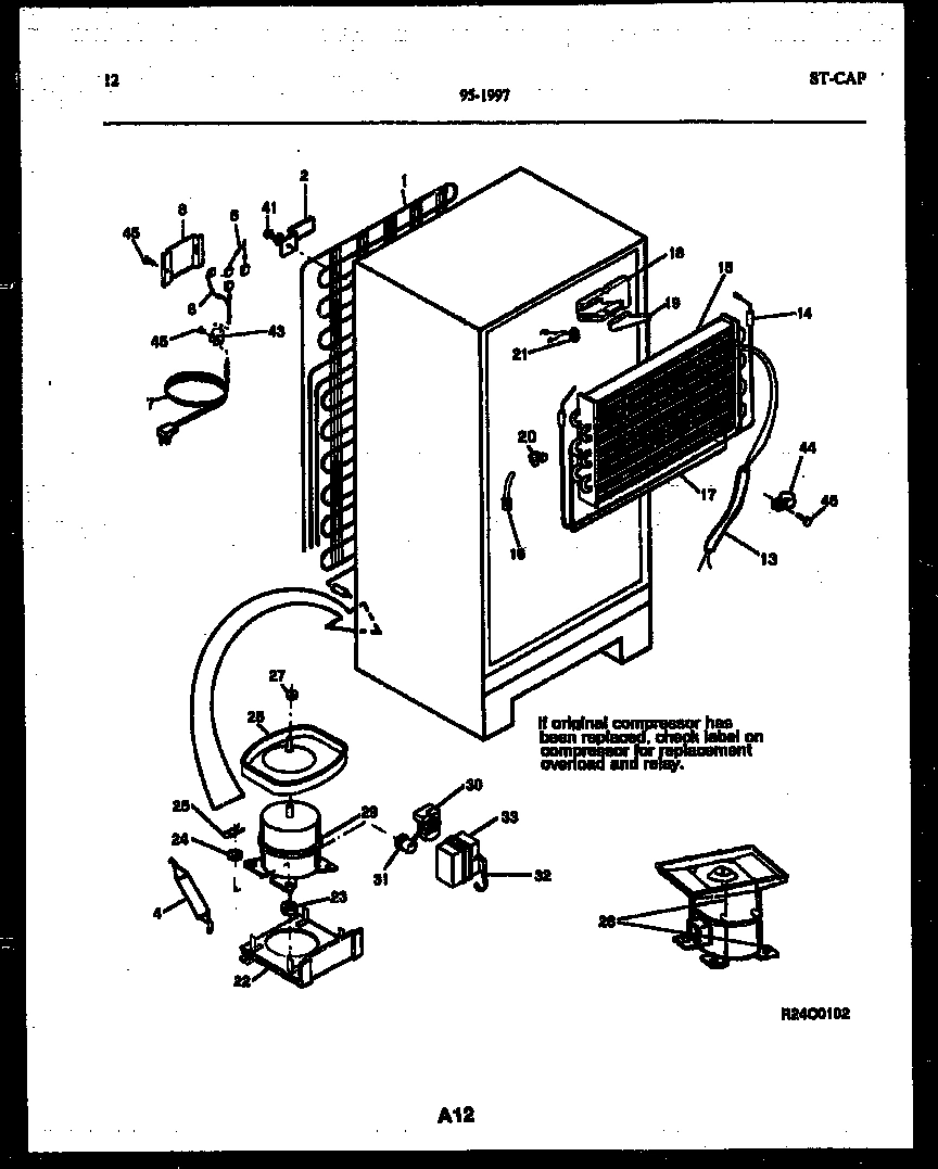 07 - SYSTEM AND AUTOMATIC DEFROST PARTS