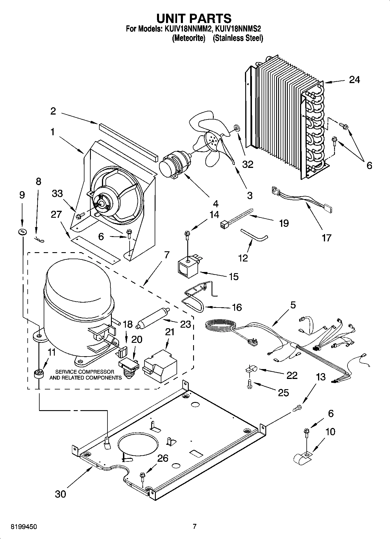 05 - UNIT PARTS, OPTIONAL PARTS