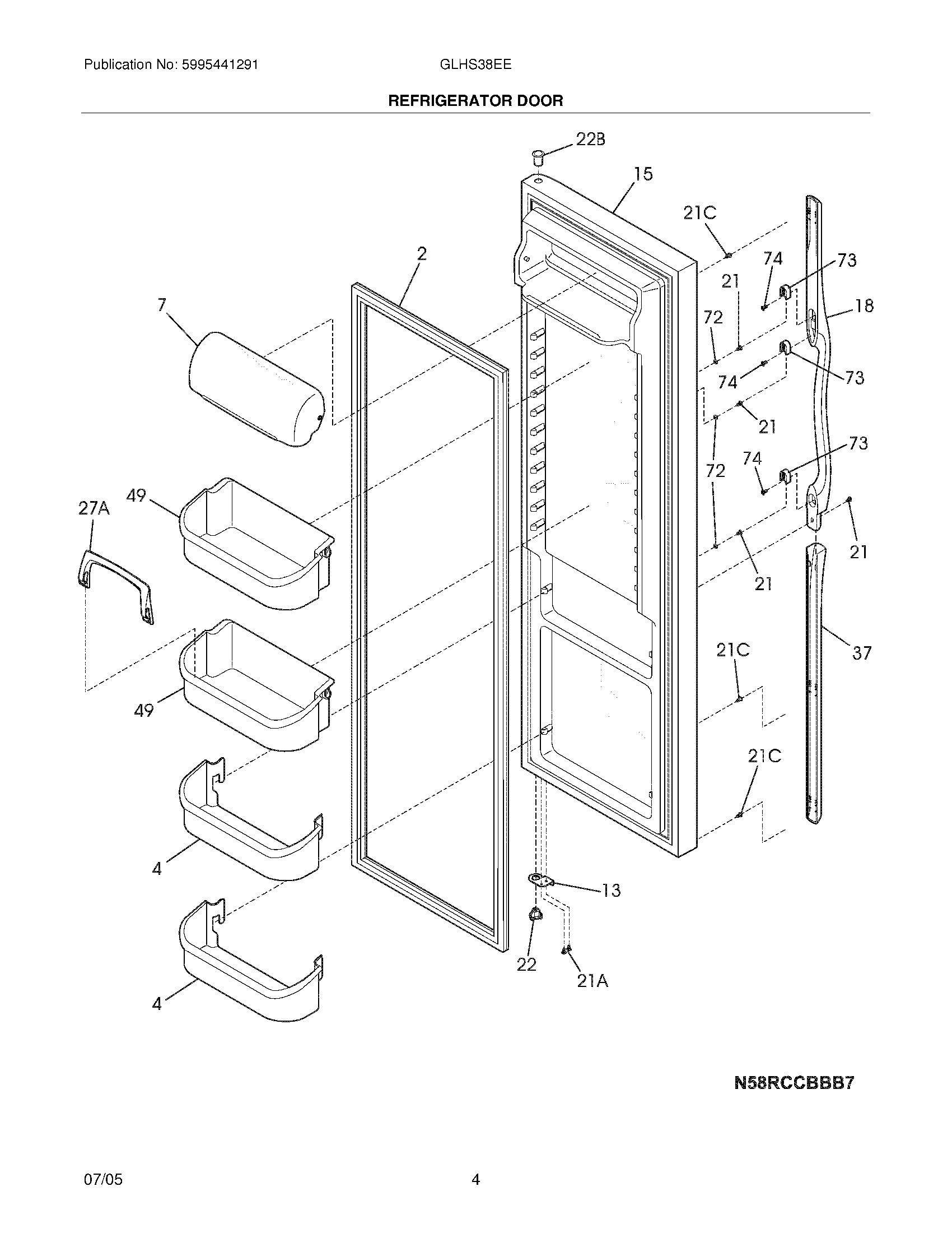 05 - REFRIGERATOR DOOR