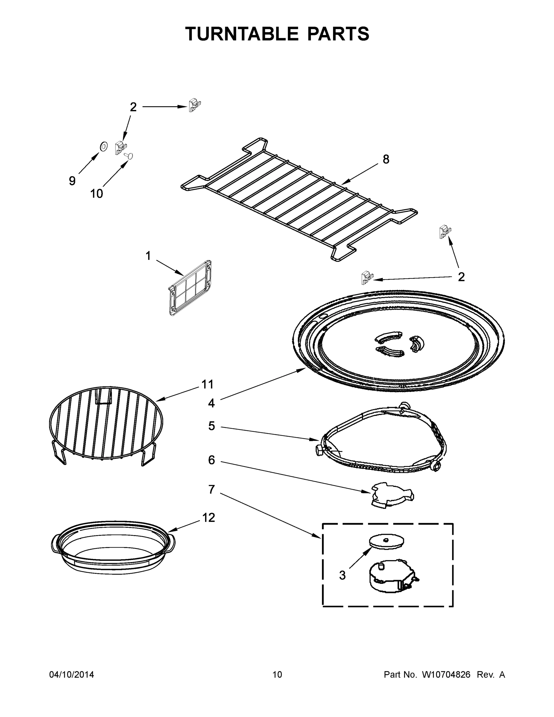 06 - TURNTABLE PARTS