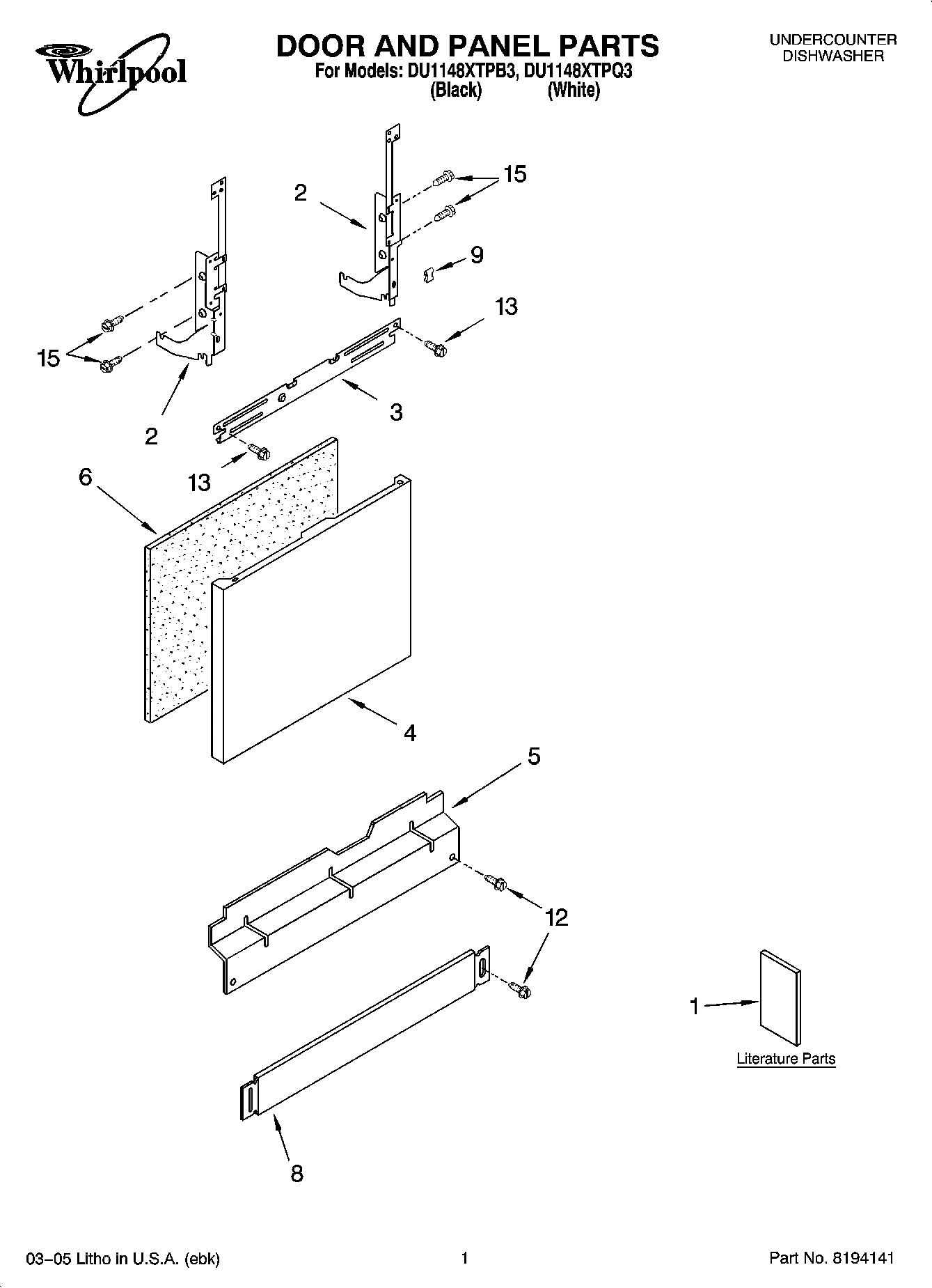 01 - DOOR AND PANEL PARTS