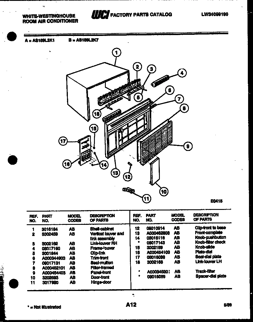 02 - CABINET PARTS