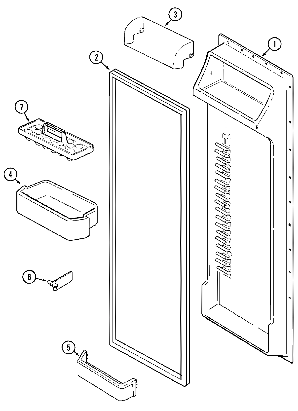 07 - FRESH FOOD INNER DOOR