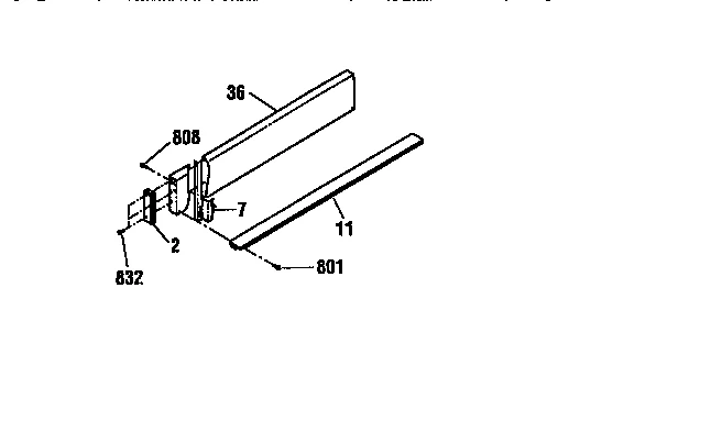 OPTIONAL BACKSPLASH 8050190, 8050191 AND 8050890