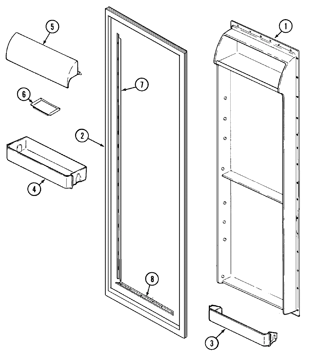 05 - FRESH FOOD INNER DOOR
