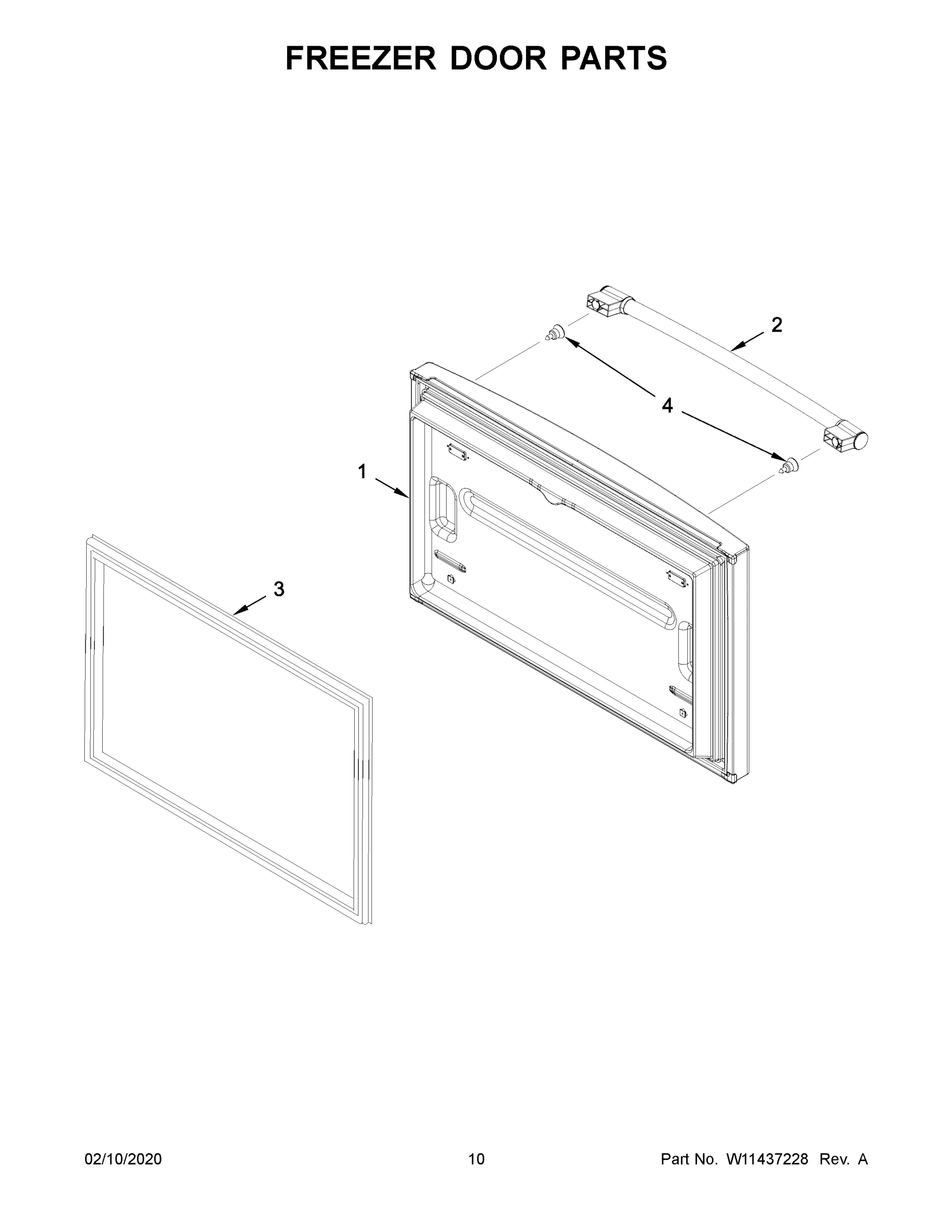 06 - FREEZER DOOR PARTS