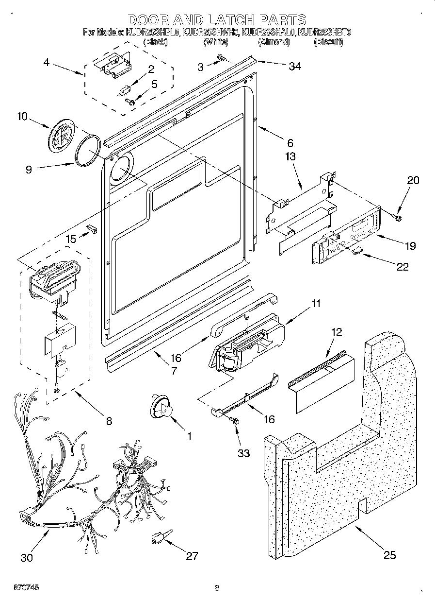 03 - DOOR AND LATCH