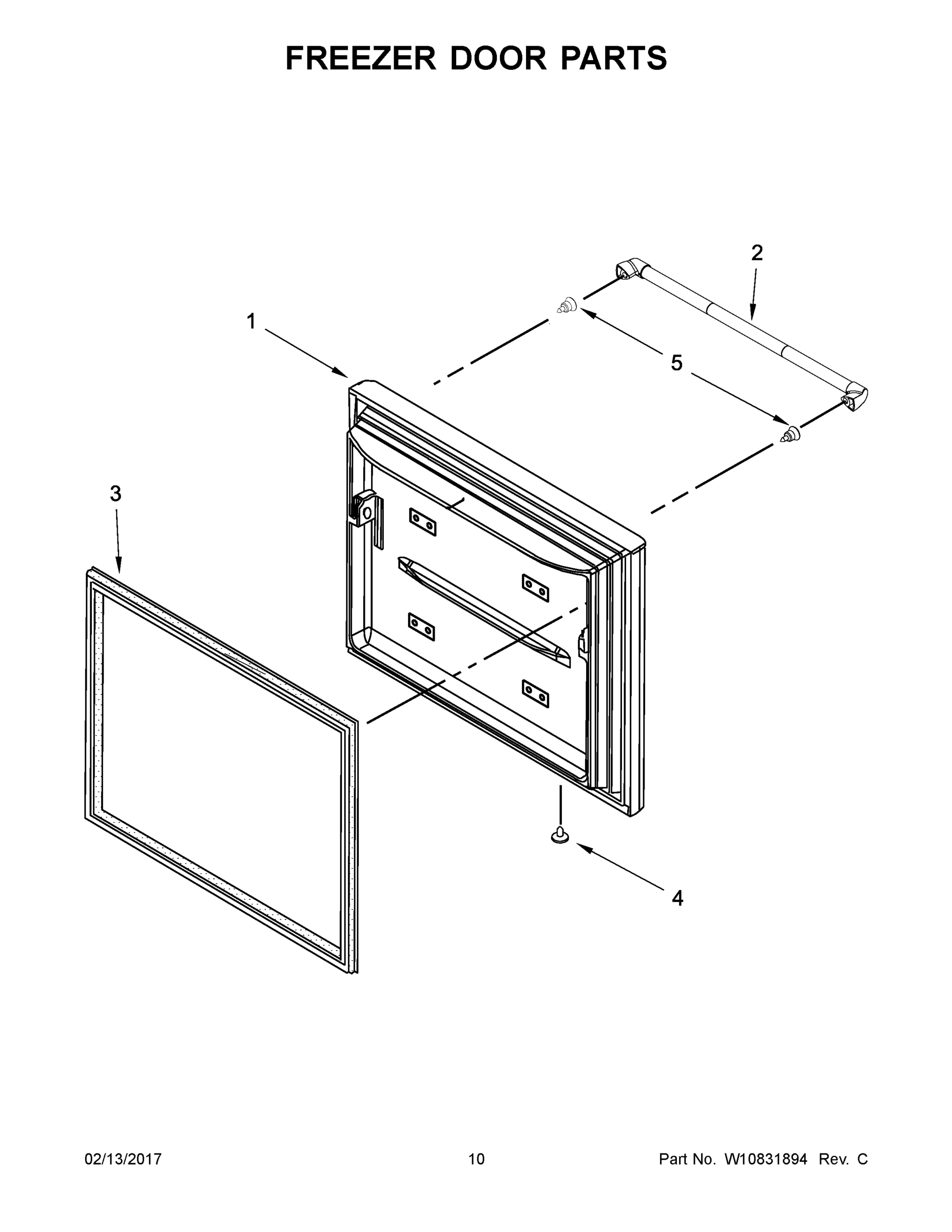 06 - FREEZER DOOR PARTS