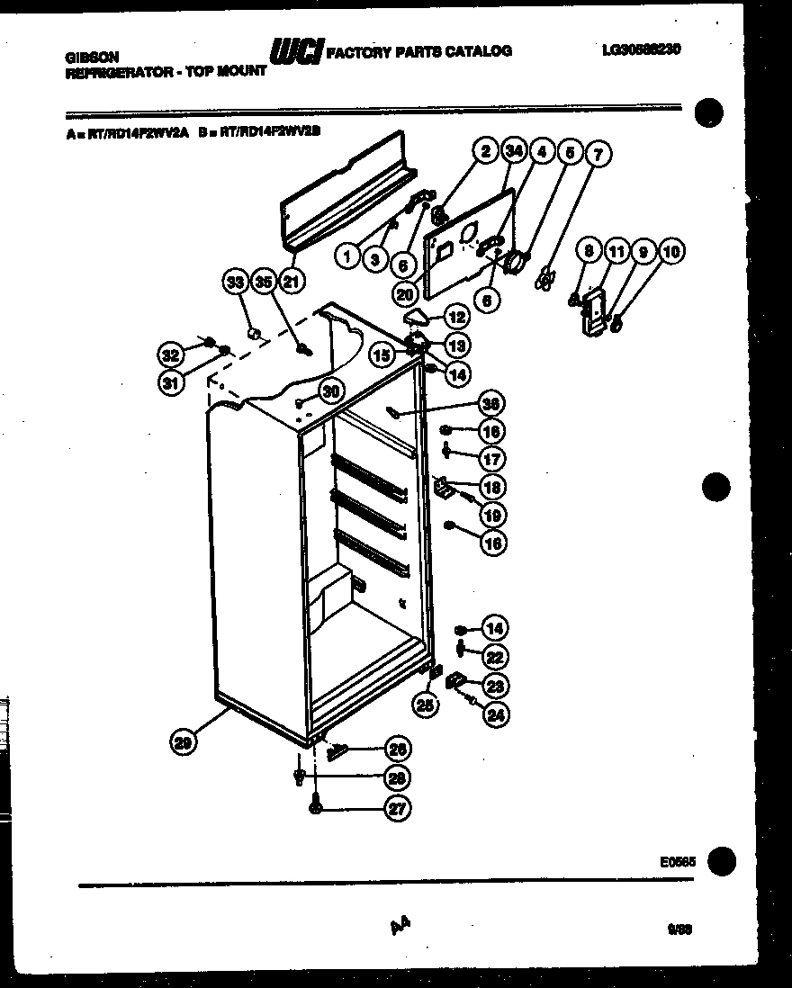 03 - CABINET PARTS