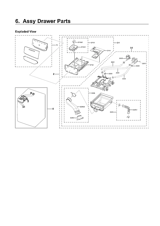 Drawer Parts Assembly