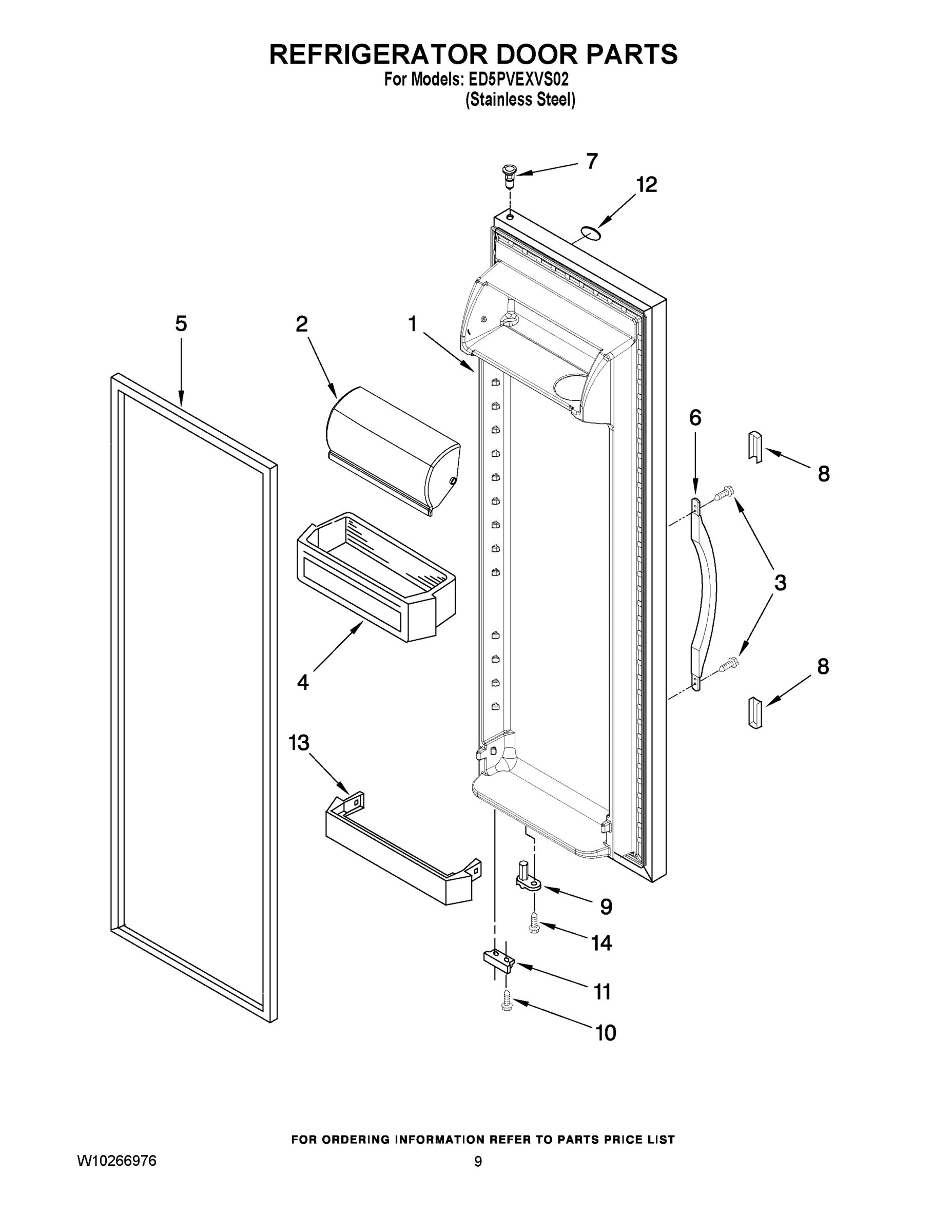 06 - REFRIGERATOR DOOR PARTS
