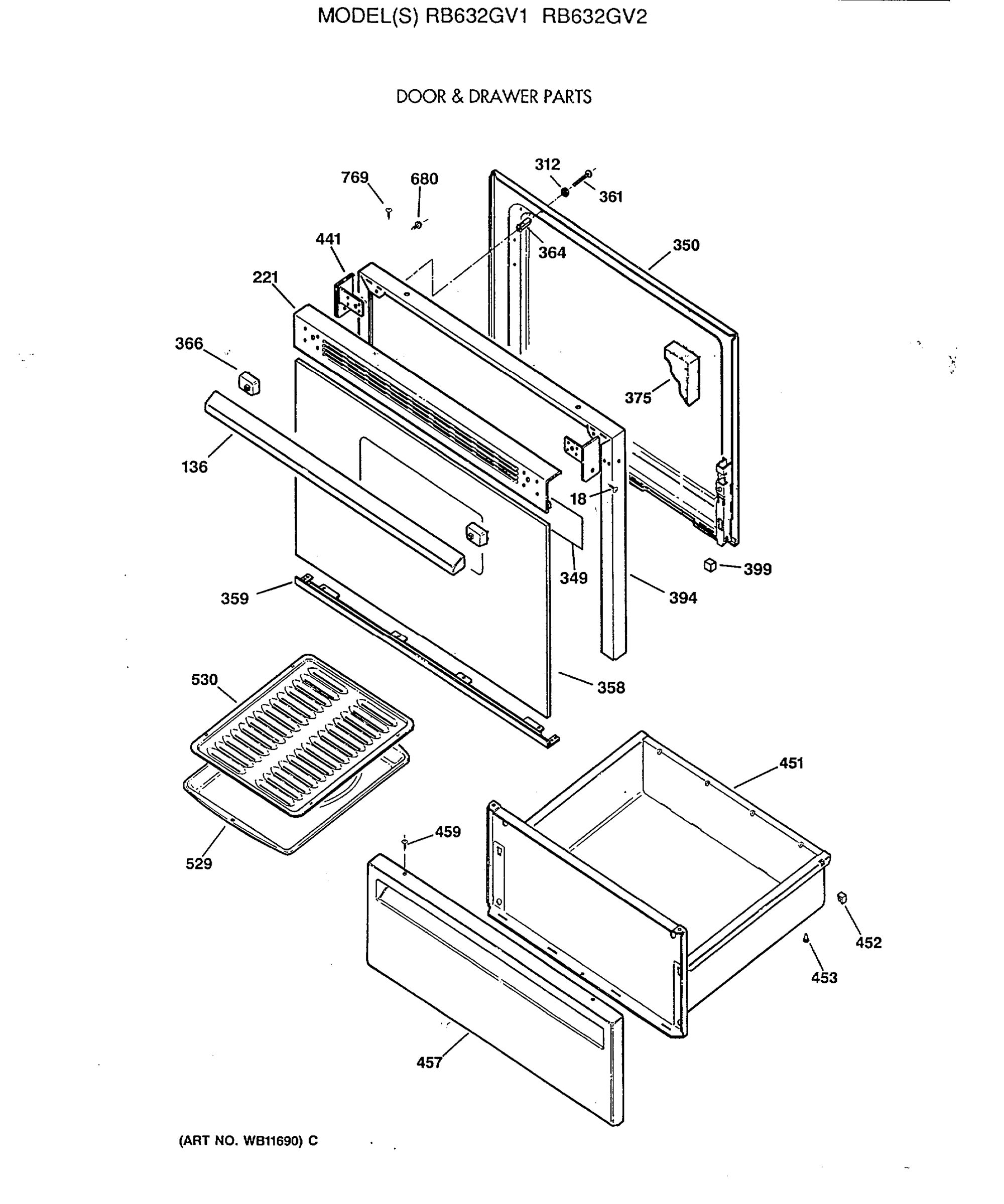 DOOR & DRAWER PARTS
