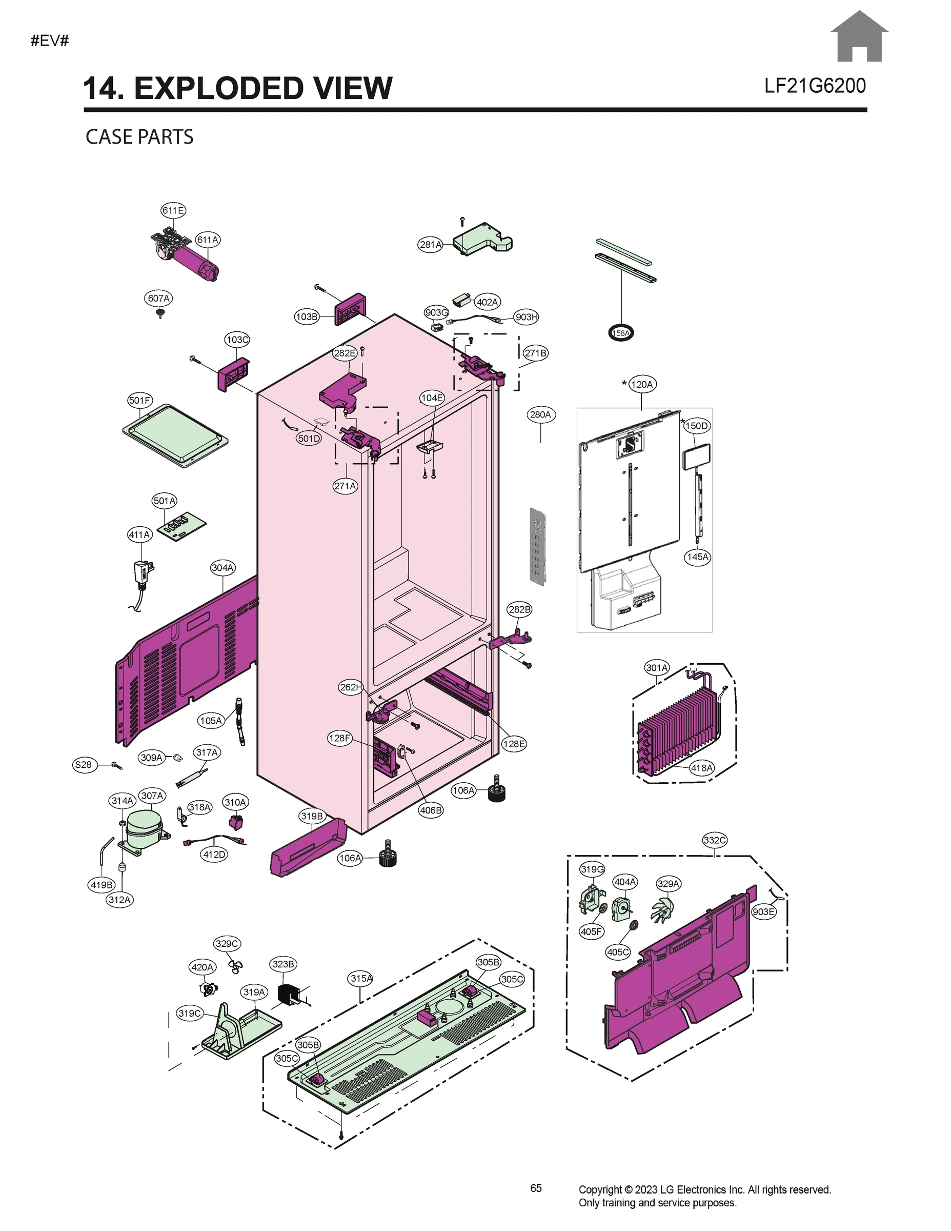 CASE PARTS