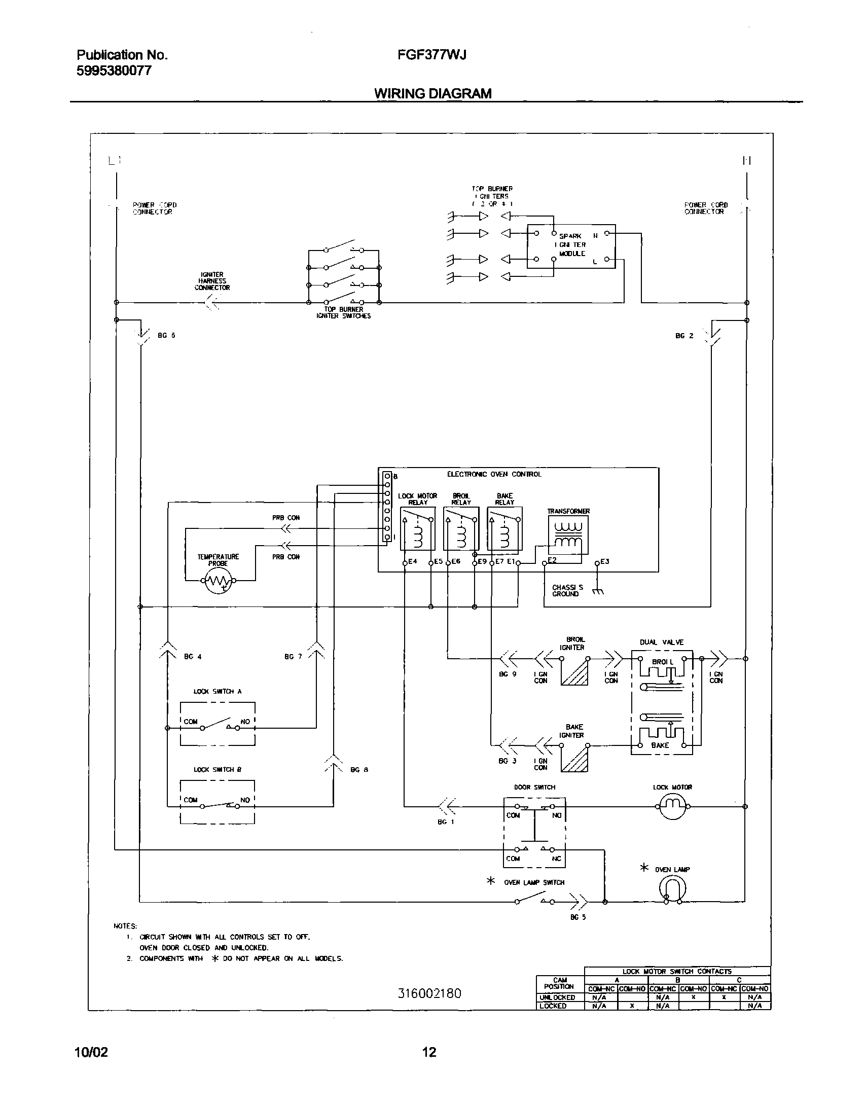 12 - WIRING DIAGRAM