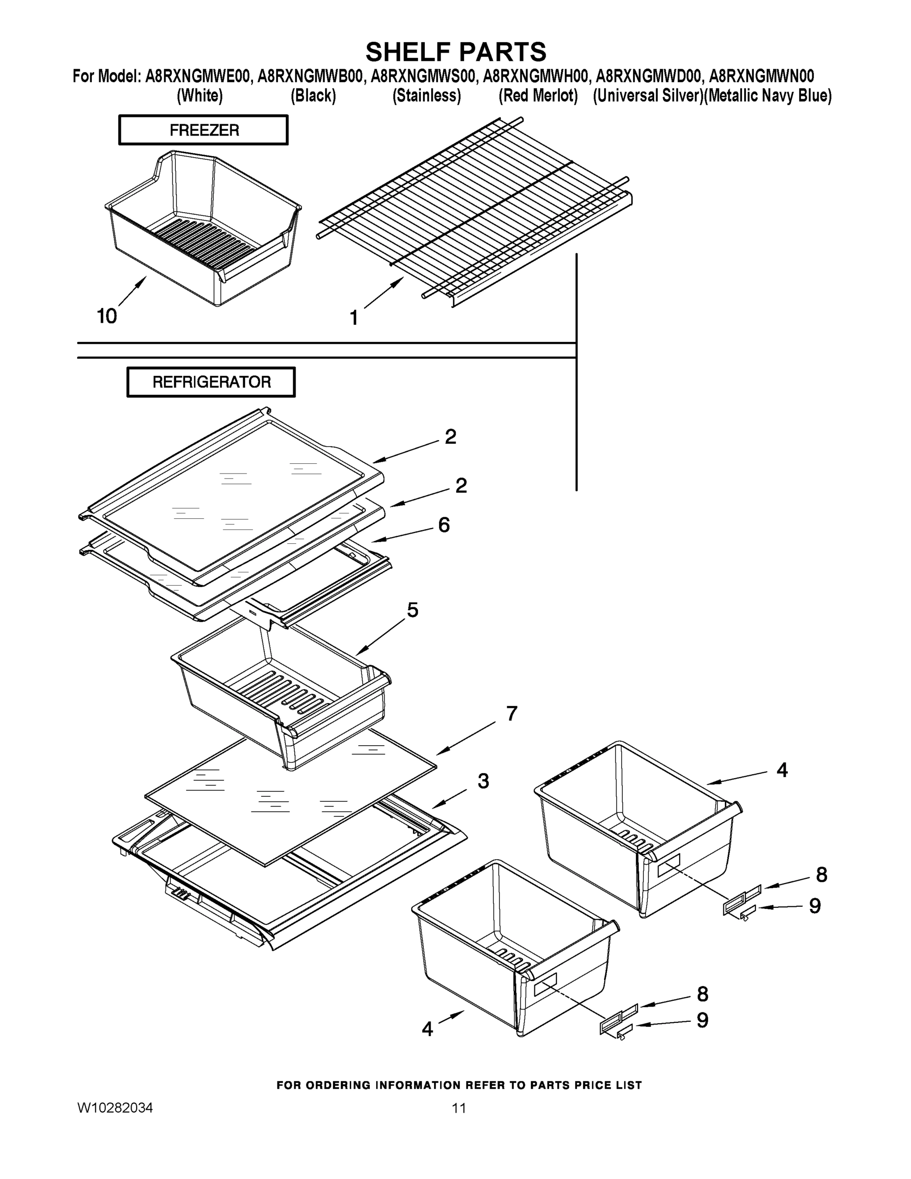 06 - SHELF PARTS
