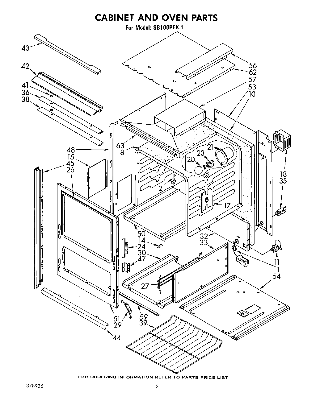 02 - CABINET AND OVEN