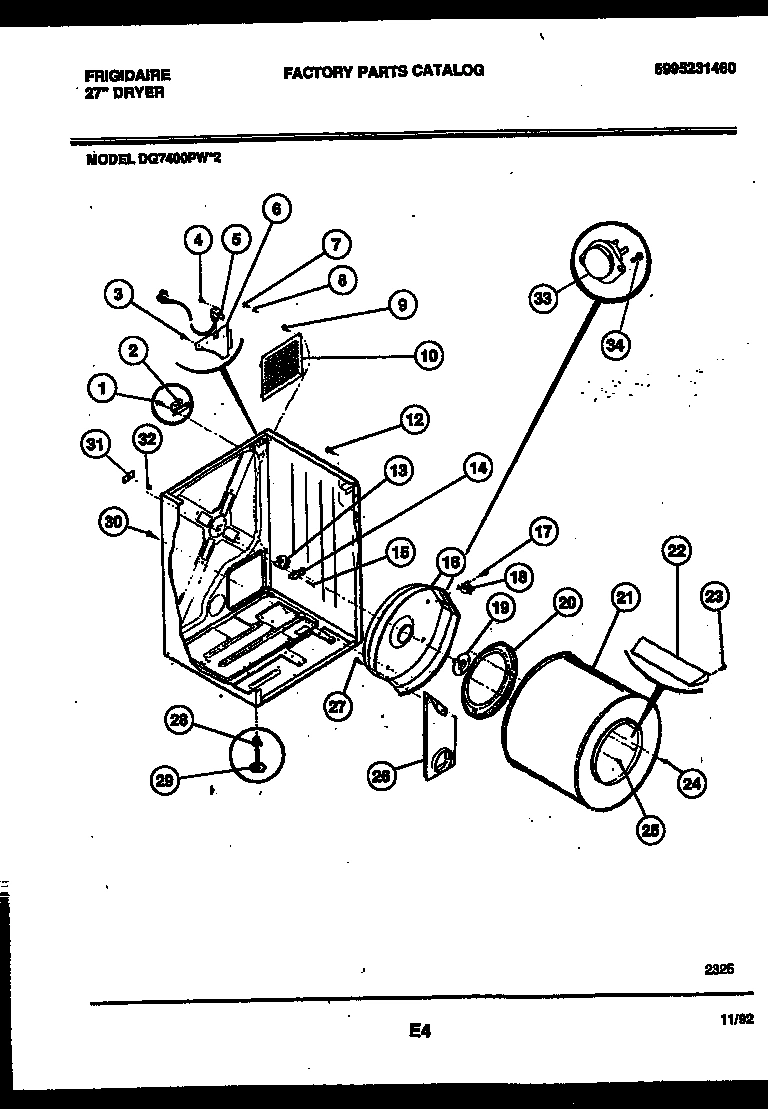 02 - CABINET AND COMPONENT PARTS