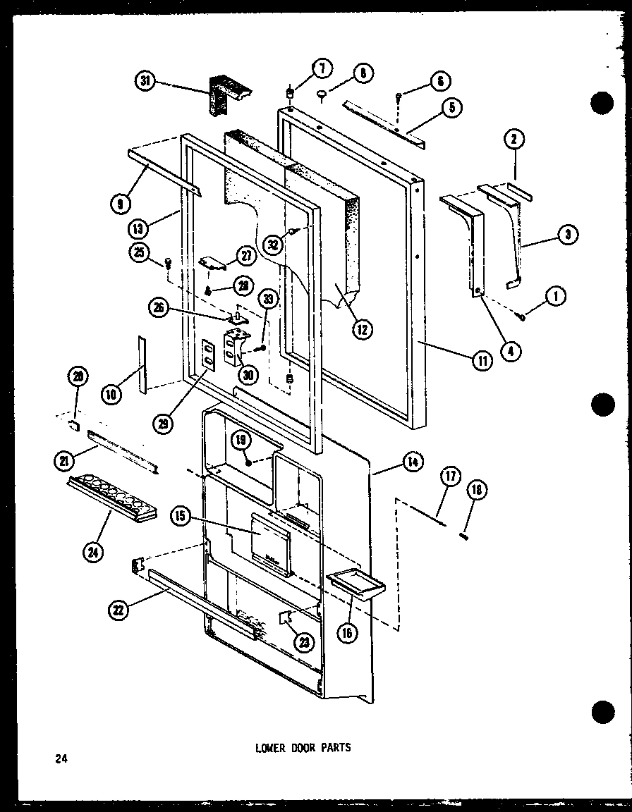 06 - LOWER DOOR PARTS