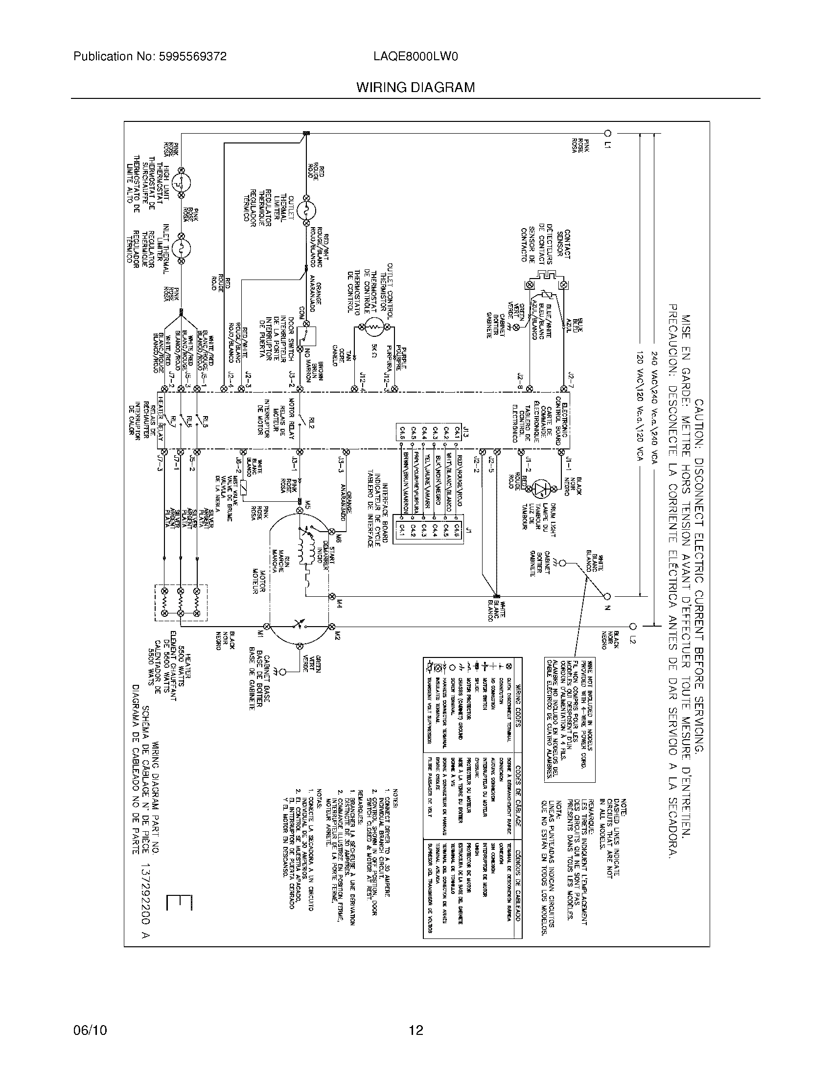 12 - WIRING DIAGRAM