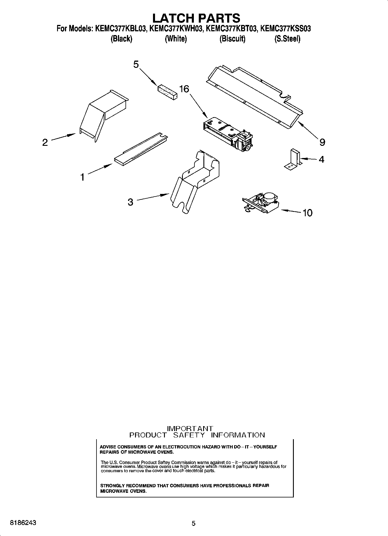 04 - LATCH PARTS