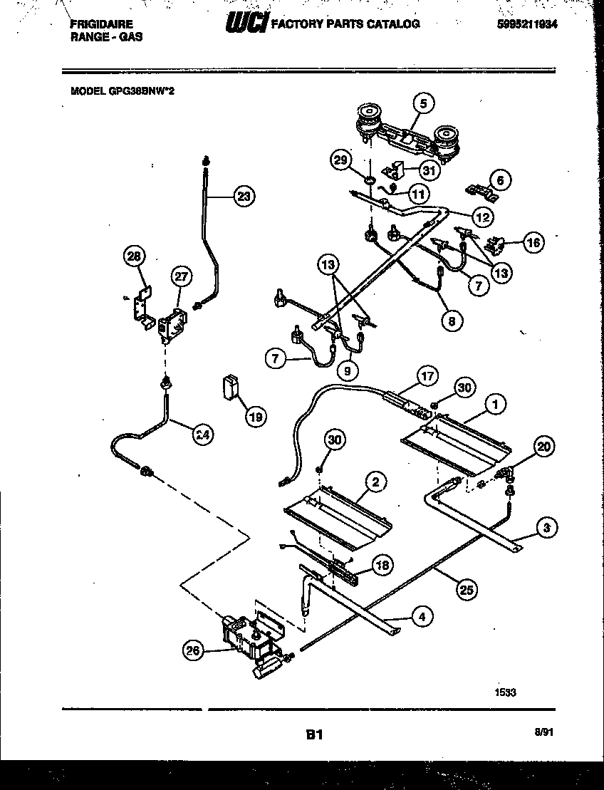 05 - BURNER, MANIFOLD AND GAS CONTROL