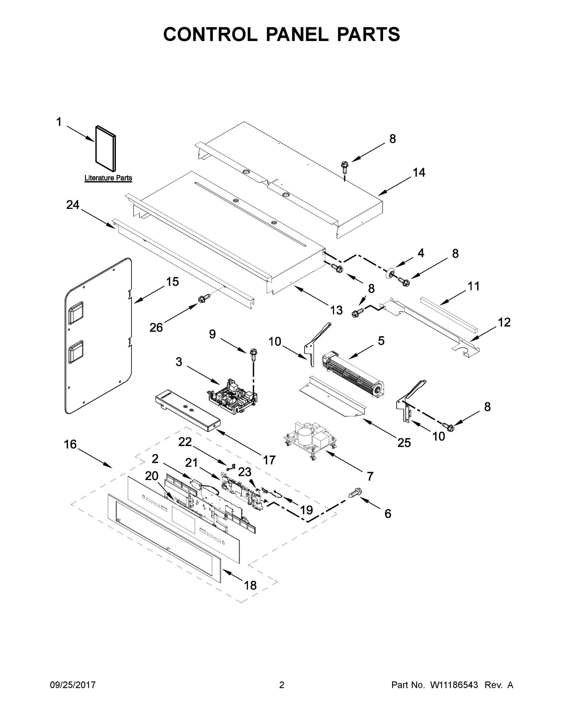 02 - CONTROL PANEL PARTS