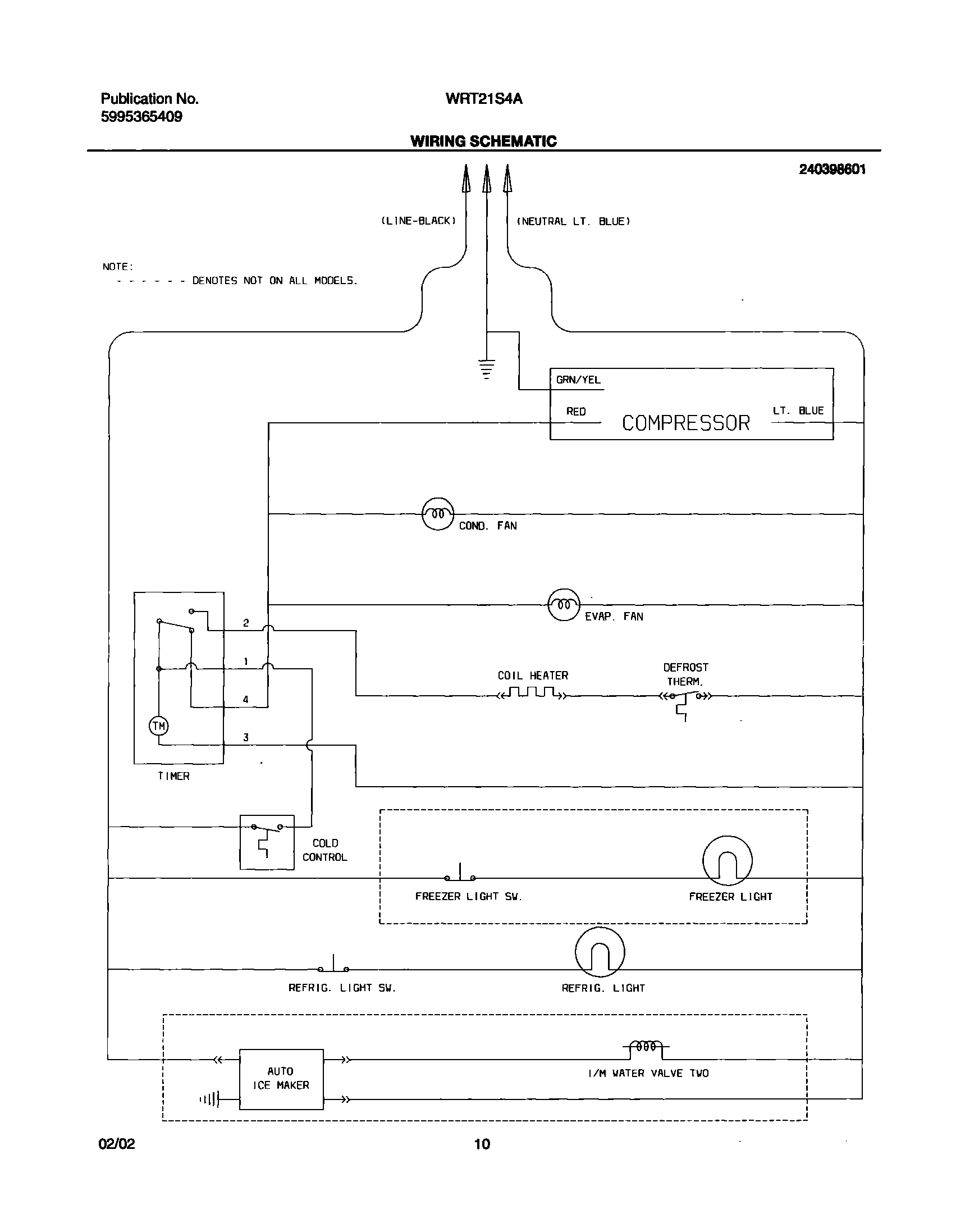 10 - WIRING SCHEMATIC