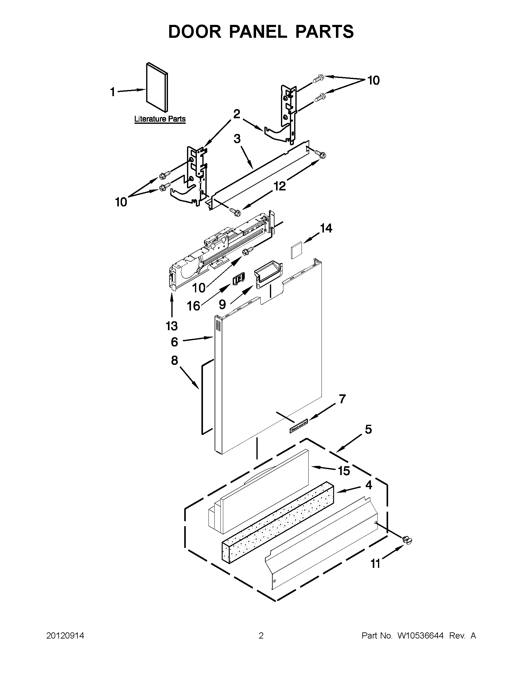 01 - DOOR PANEL PARTS