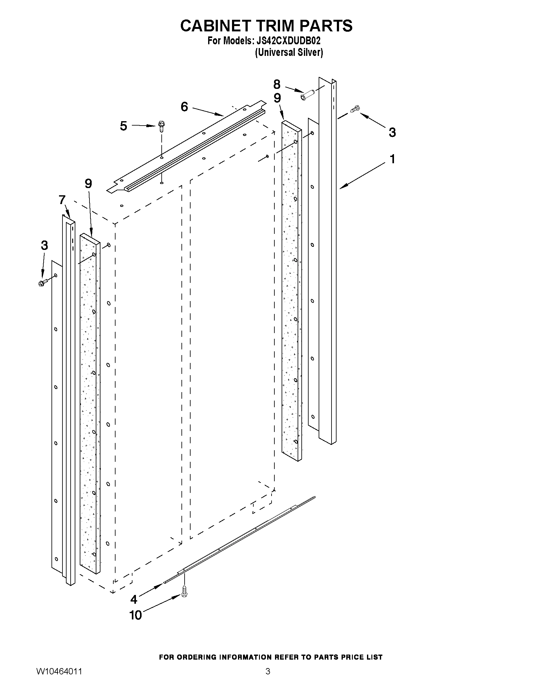 02 - CABINET TRIM PARTS