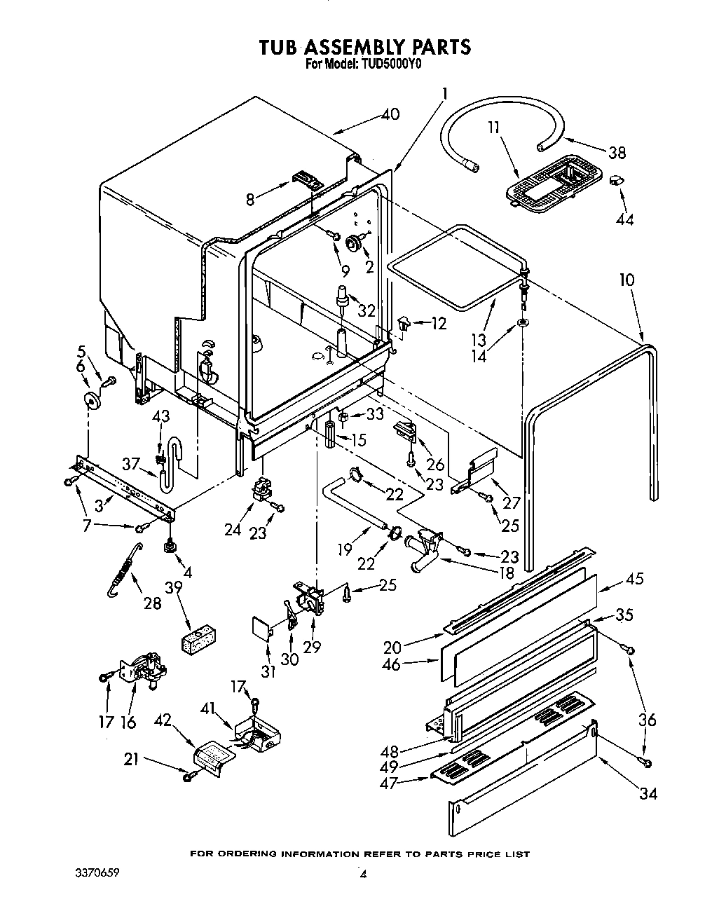 04 - TUB ASSEMBLY
