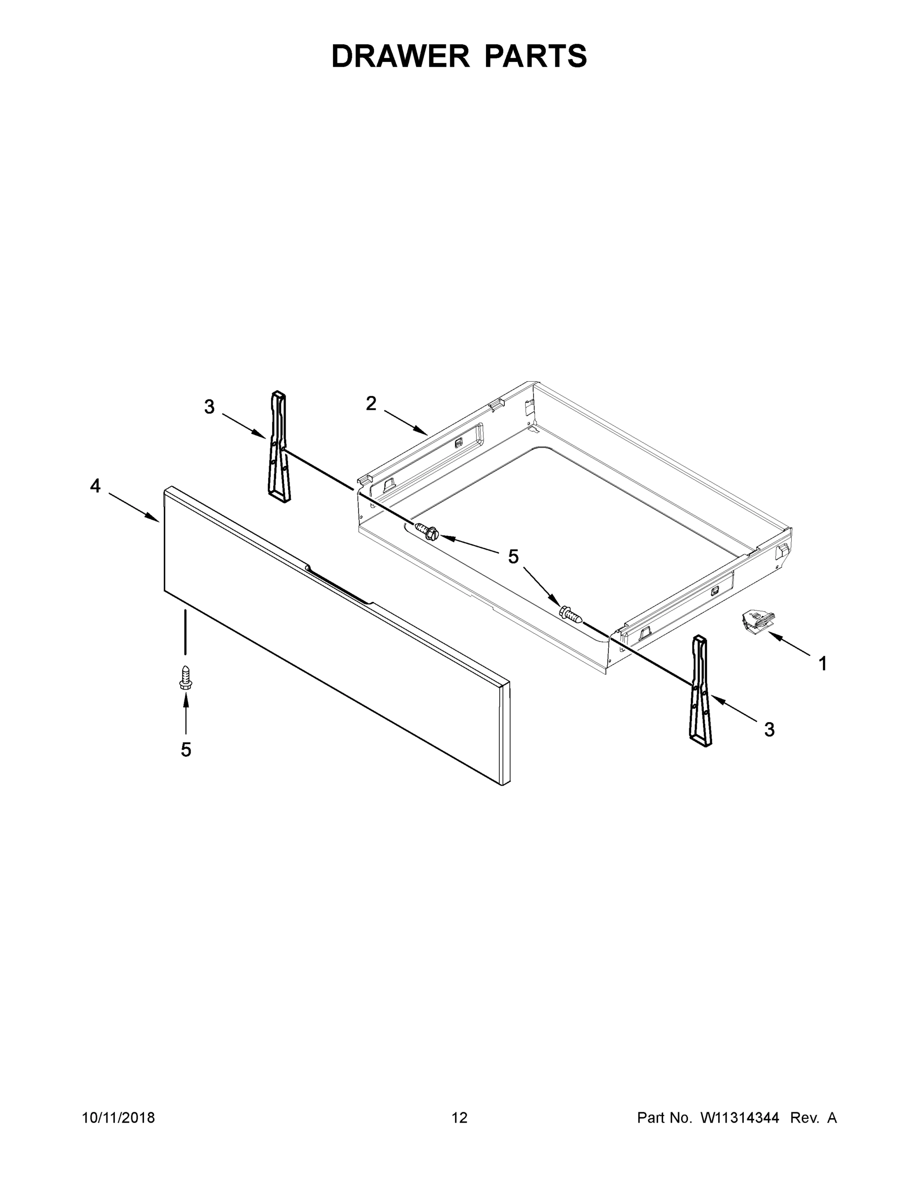 07 - DRAWER PARTS