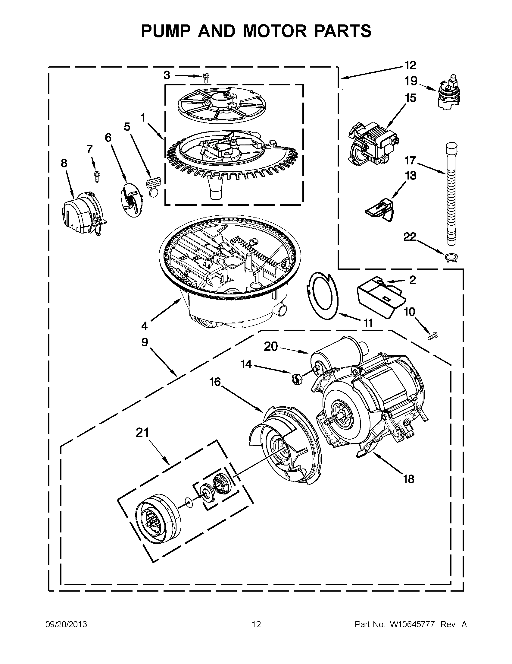07 - PUMP AND MOTOR PARTS