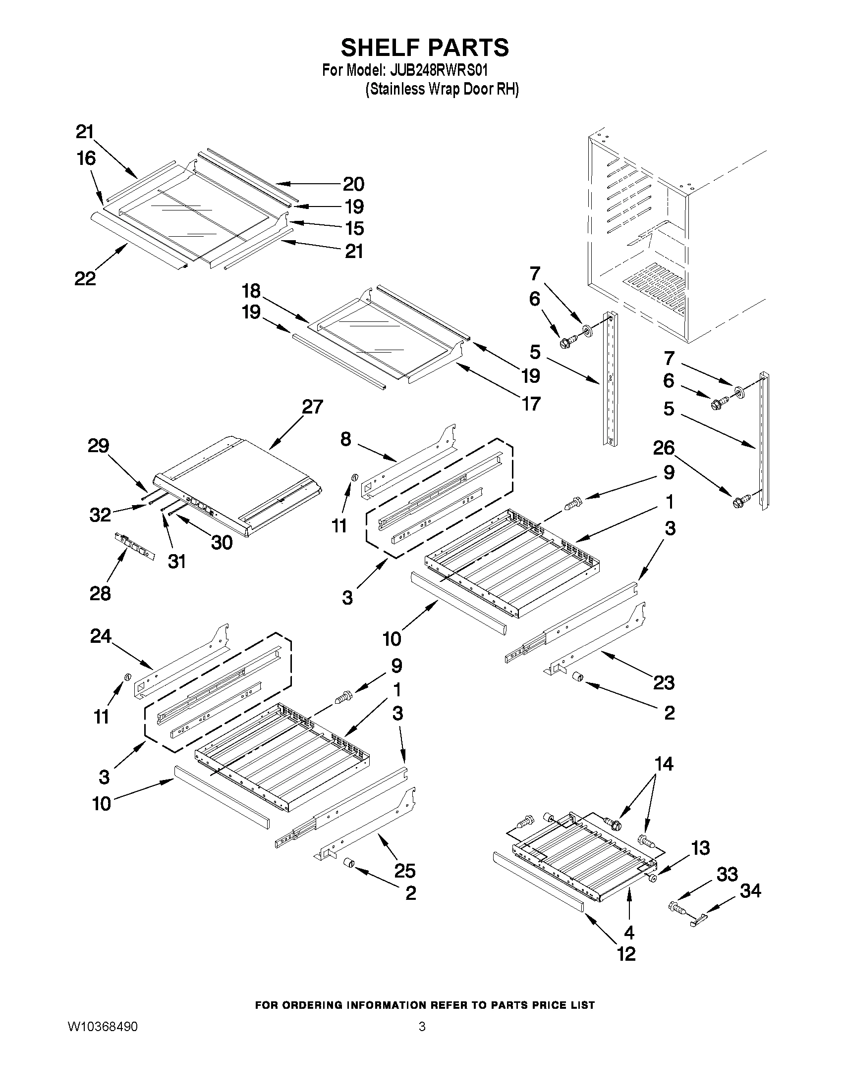 02 - SHELF PARTS