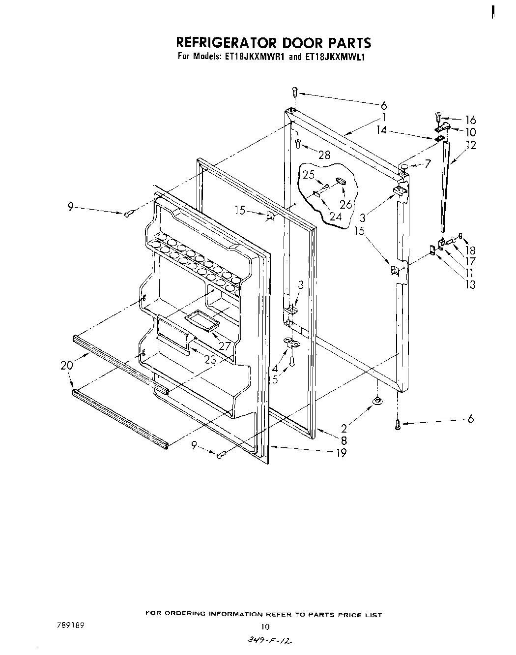 08 - REFRIGERATOR DOOR, MISCELLANEOUS