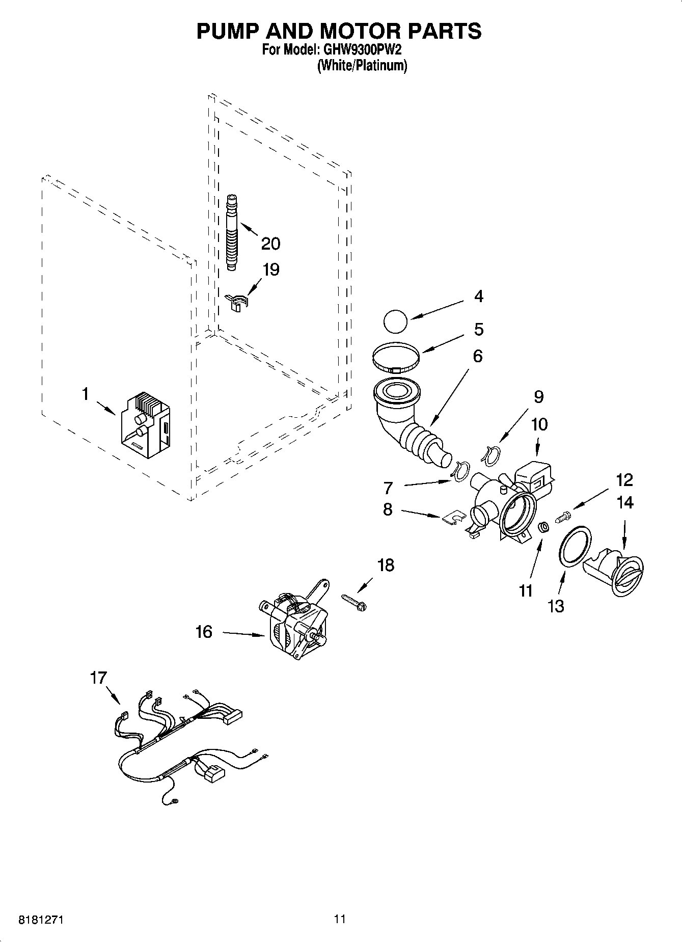 06 - PUMP AND MOTOR PARTS, OPTIONAL PARTS (NOT INCLUDED)