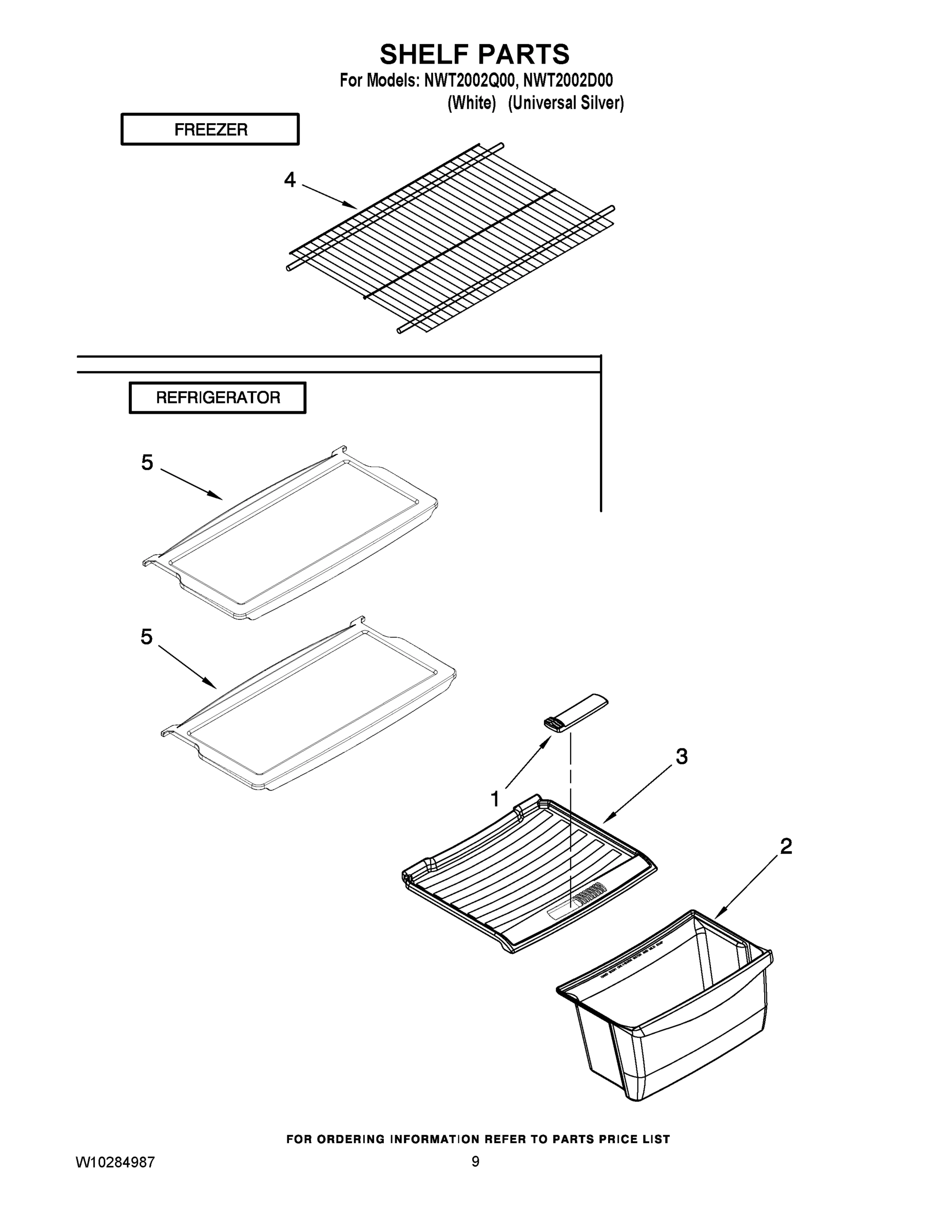 05 - SHELF PARTS