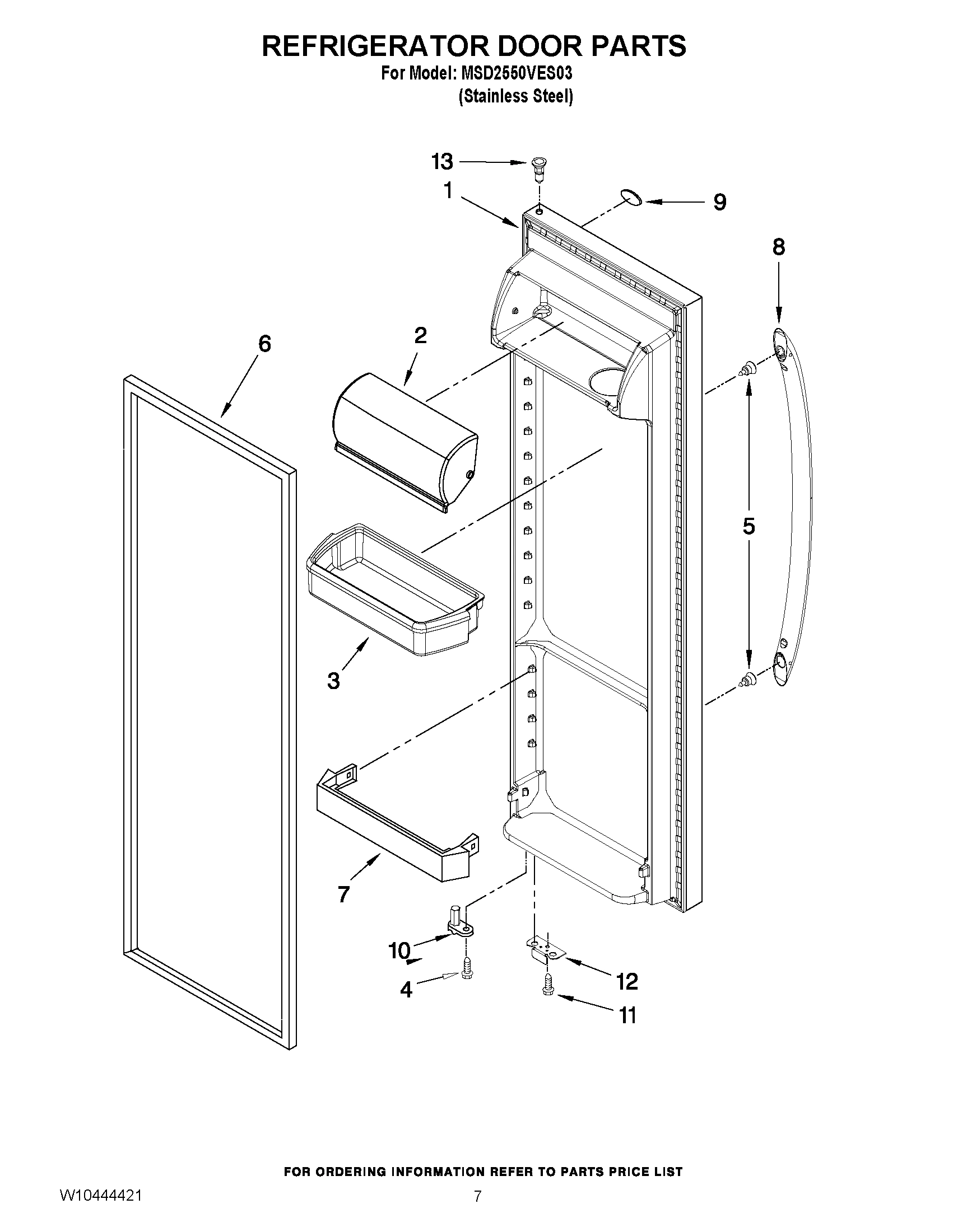 05 - REFRIGERATOR DOOR PARTS
