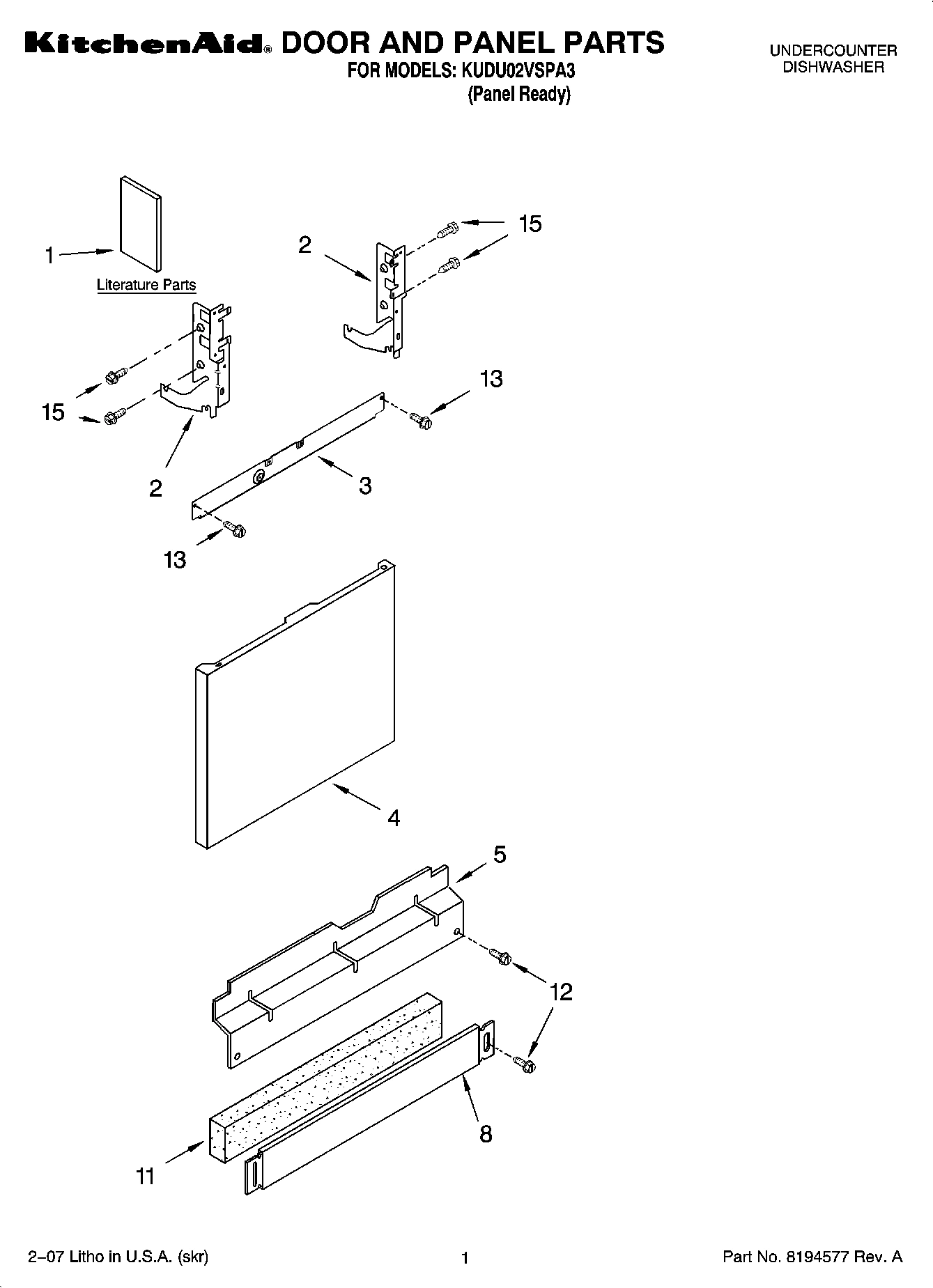 01 - DOOR AND PANEL PARTS