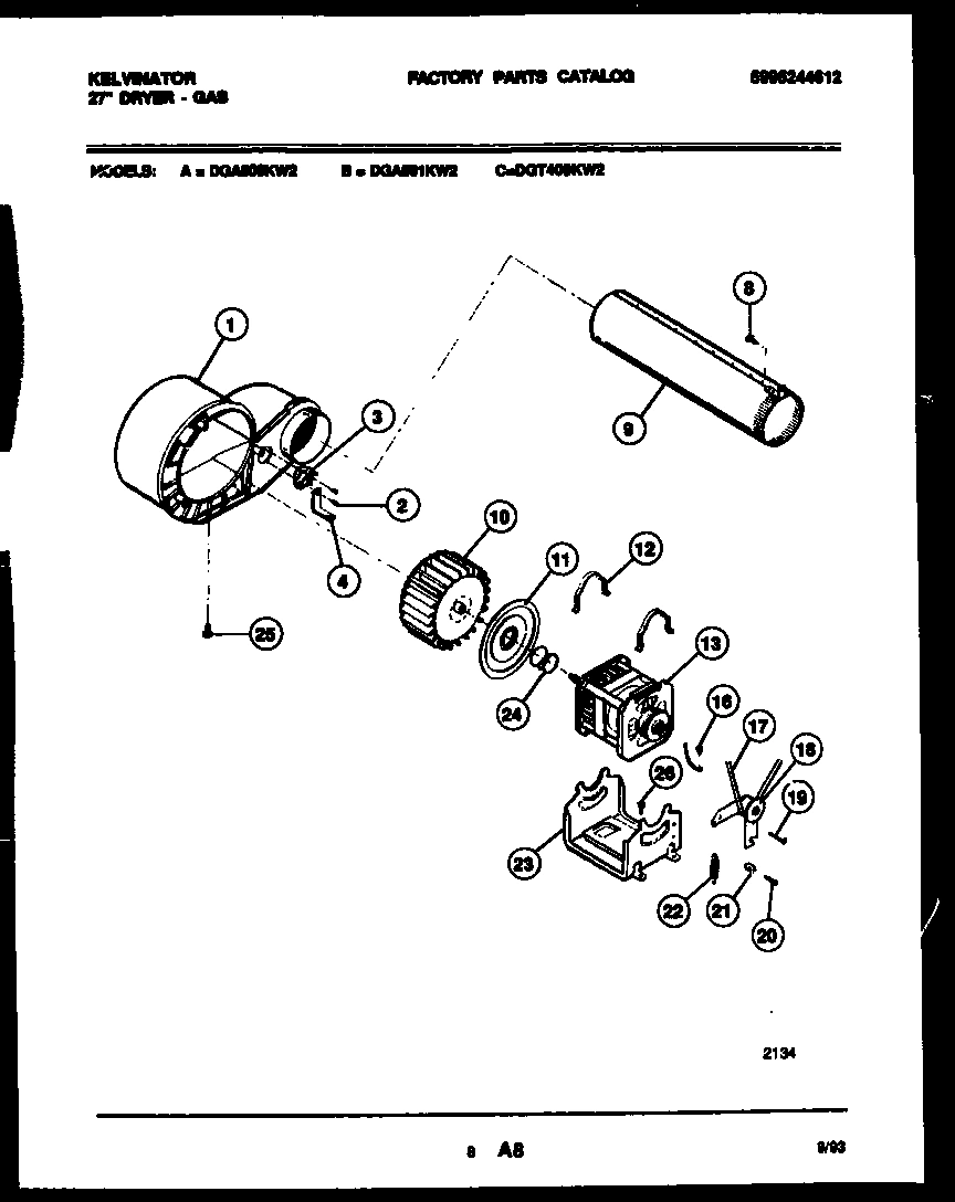 05 - MOTOR AND BLOWER PARTS