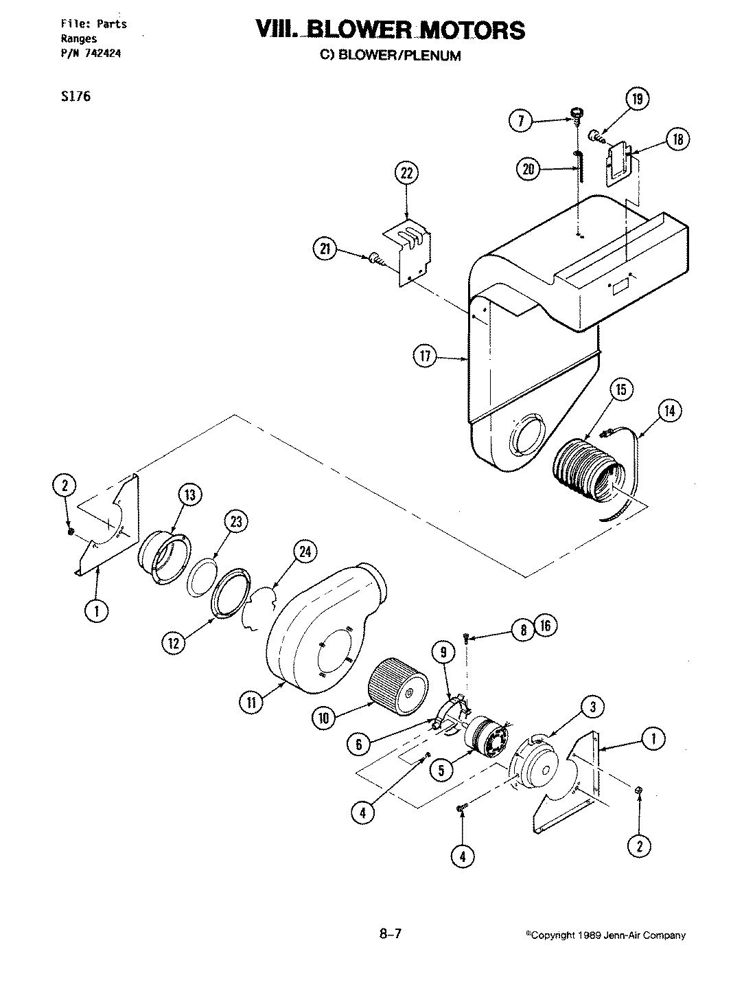 02 - BLOWER MOTOR (BLOWER/PLENUM)
