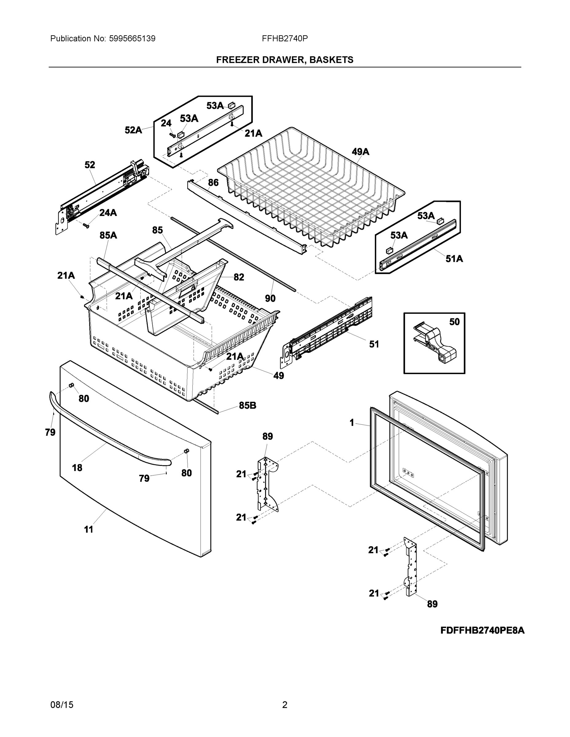 02 - FREEZER DRAWER, BASKETS