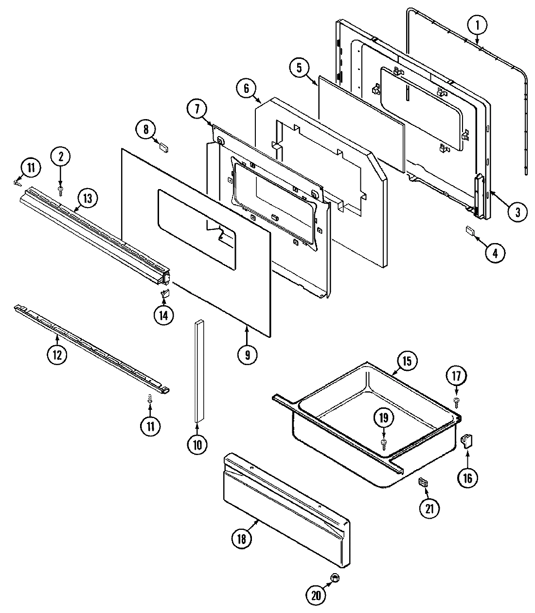 02 - DOOR/DRAWER (CC3531XUx)
