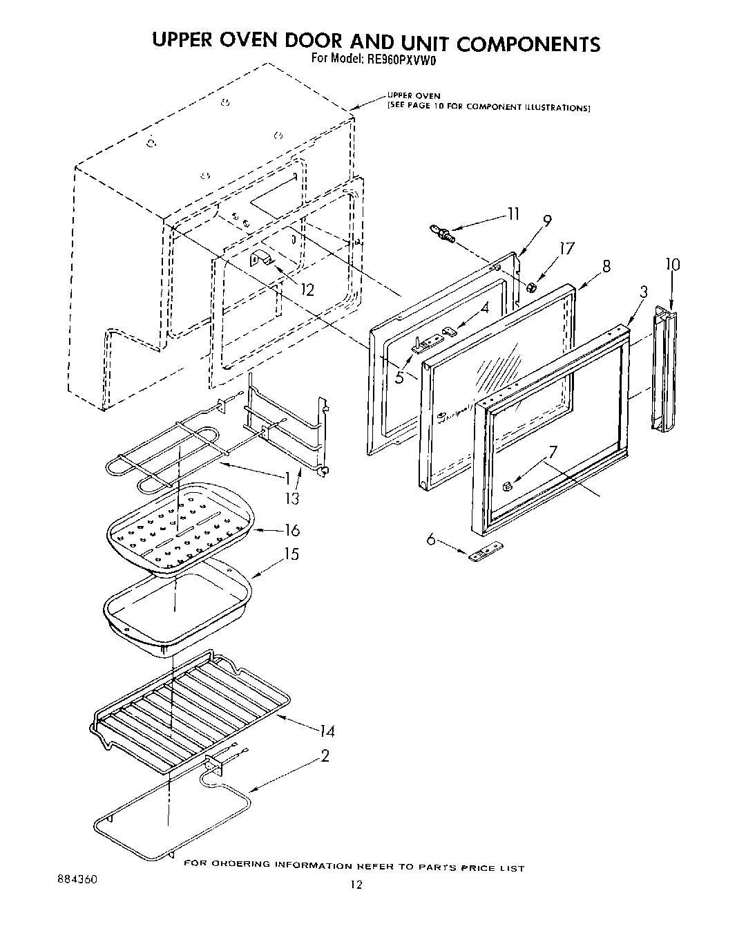 07 - UPPER OVEN DOOR AND UNIT