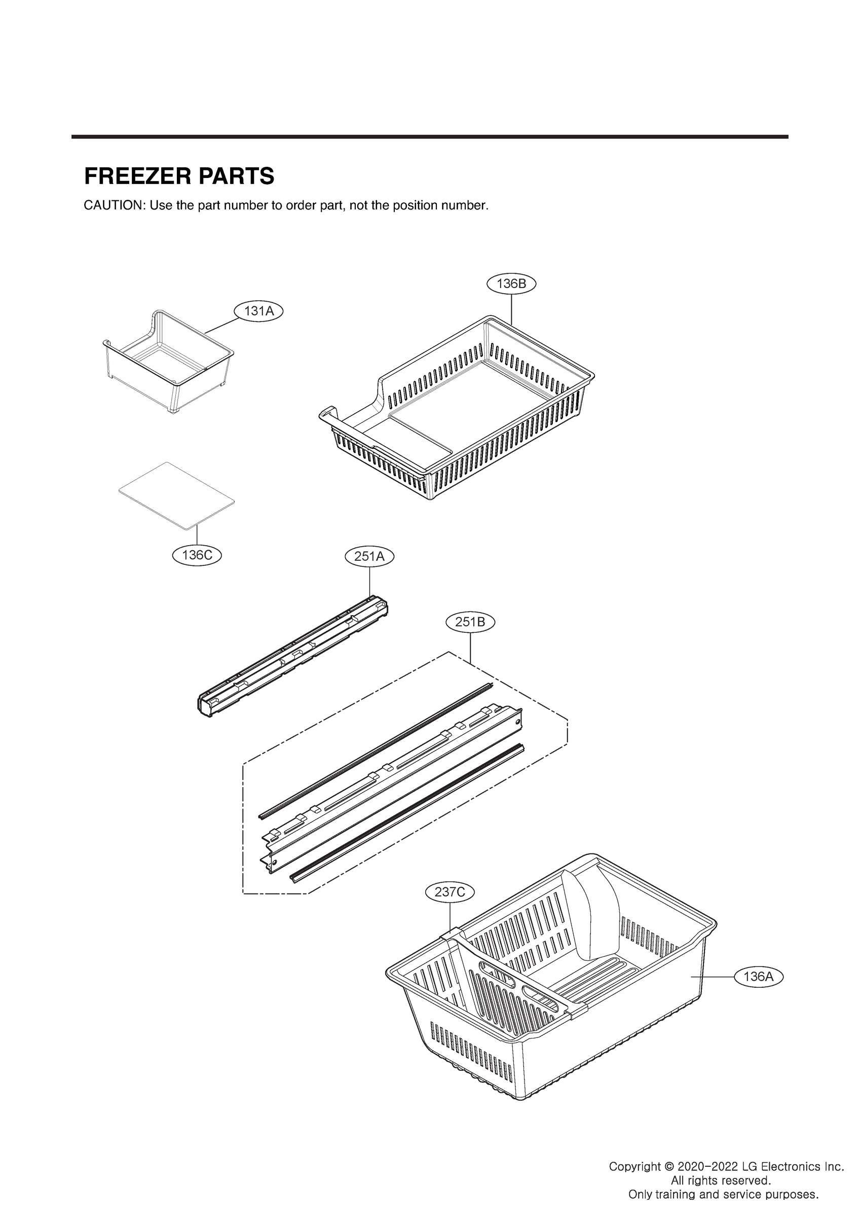 FREEZER PARTS