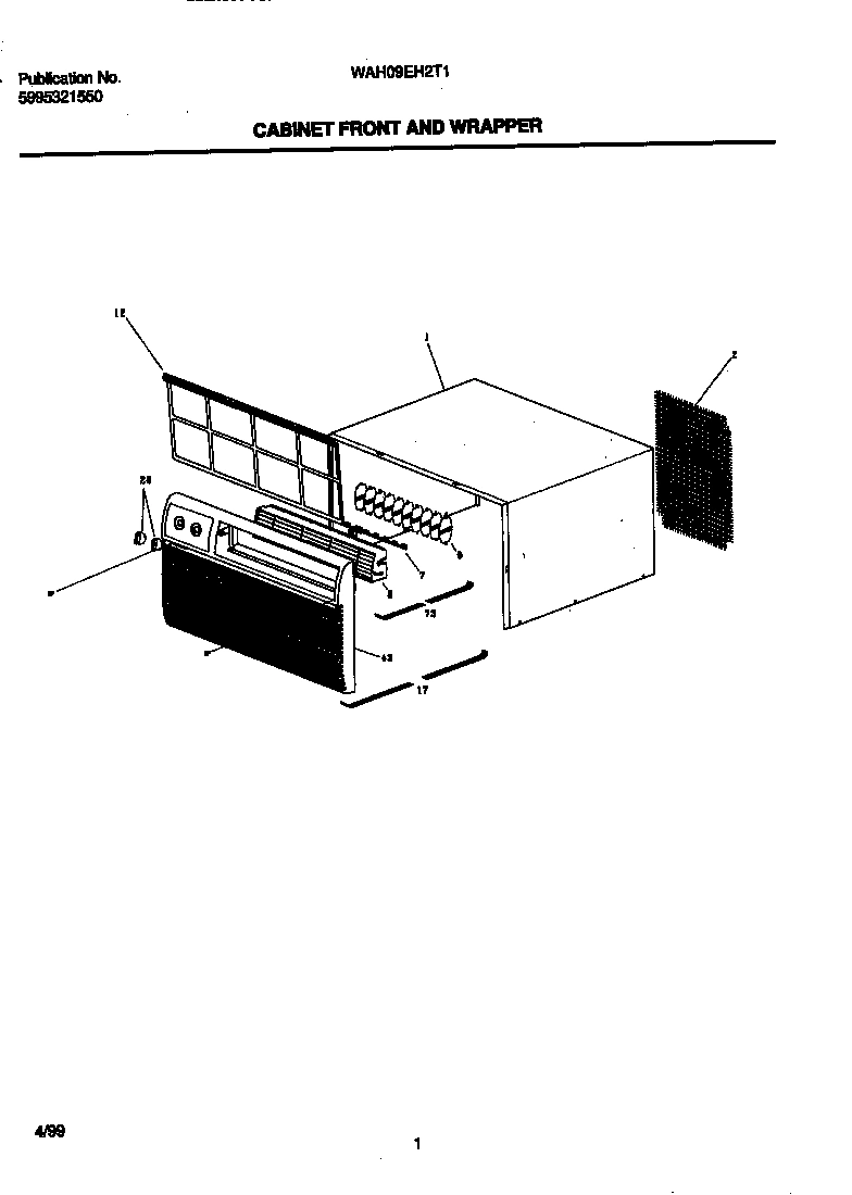 02 - CABINET FRONT/WRAPPER
